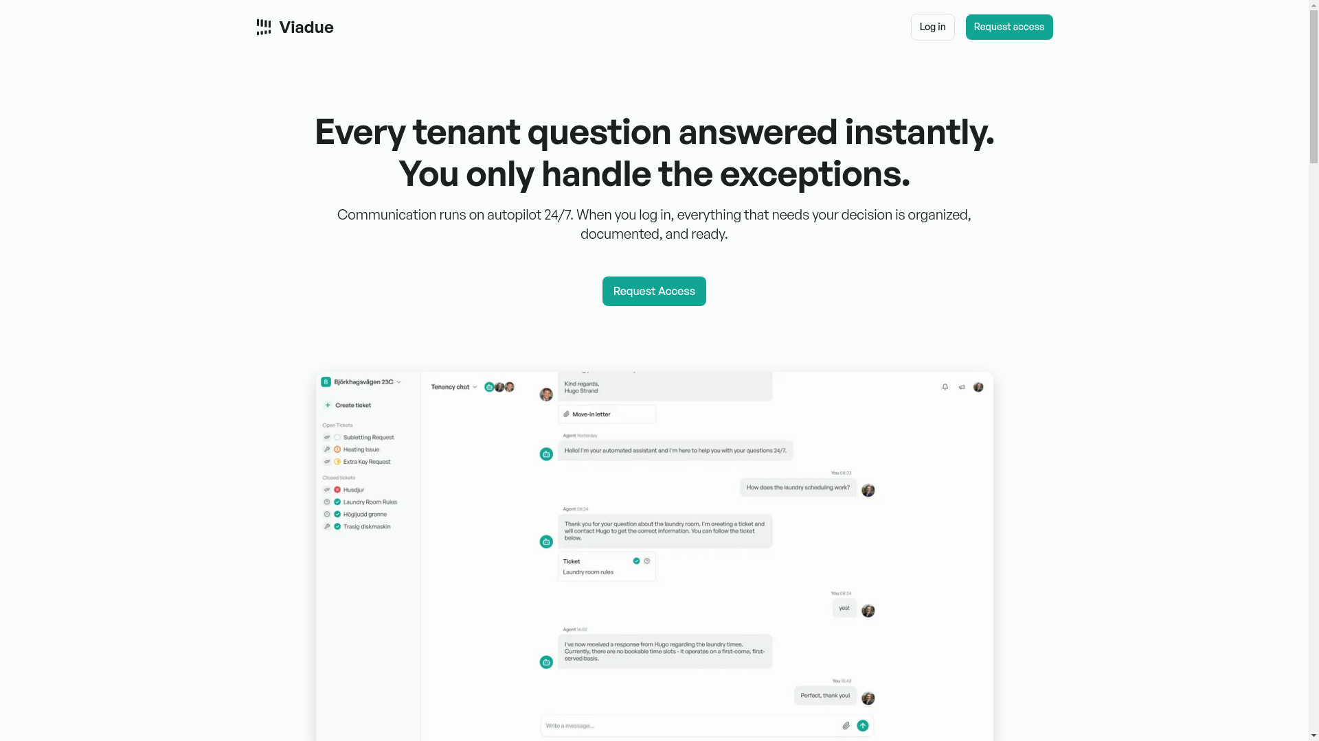 website screenshot of https://viadue-website.pages.dev/