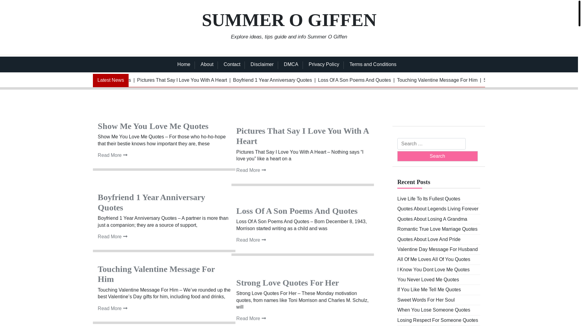 website screenshot of https://summerogiffen.pages.dev/