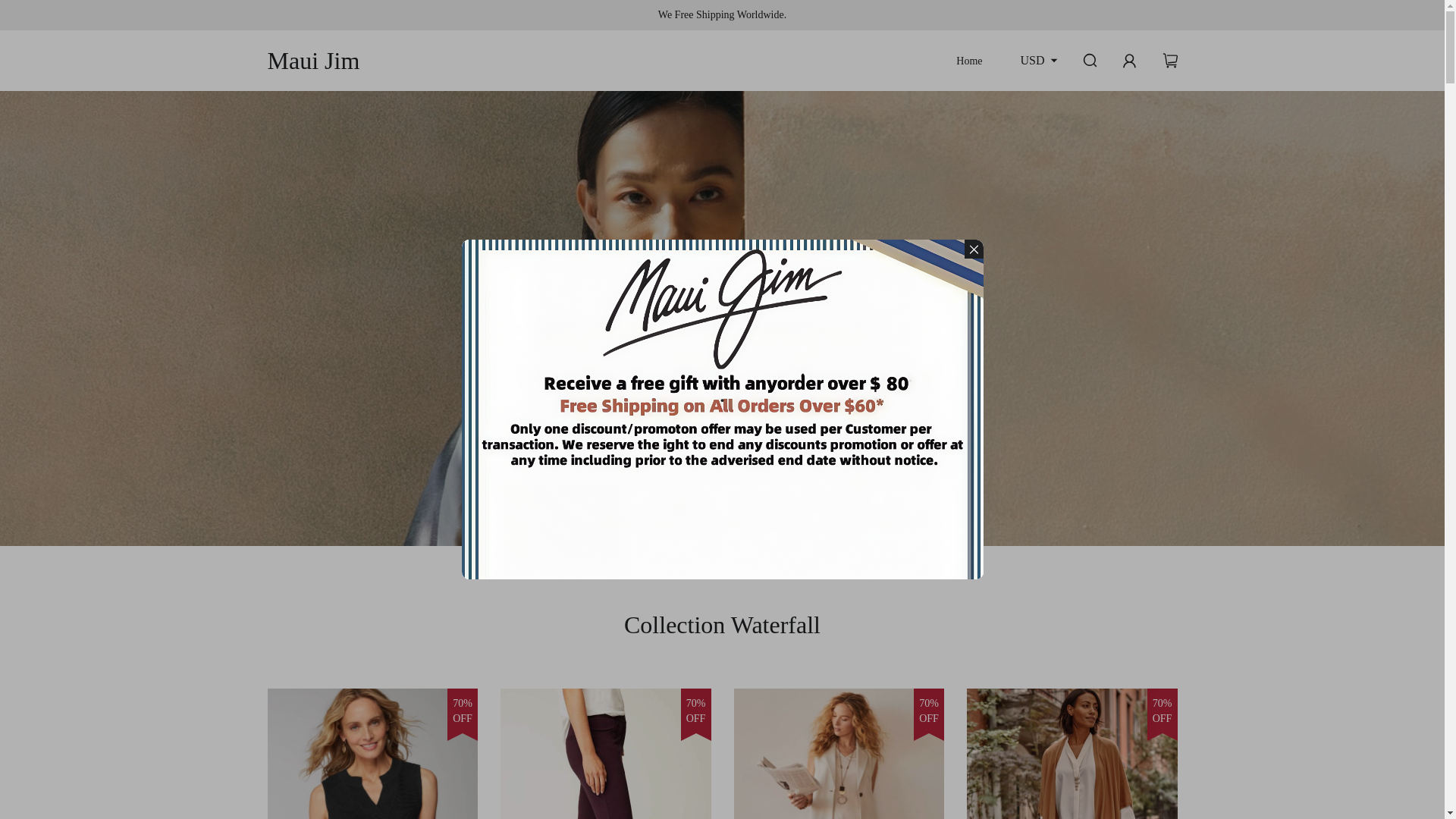 website screenshot of https://www.womenfashion-store.shop/