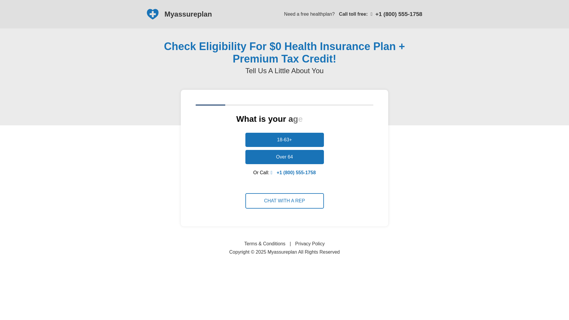 website screenshot of https://myassureplan.com/