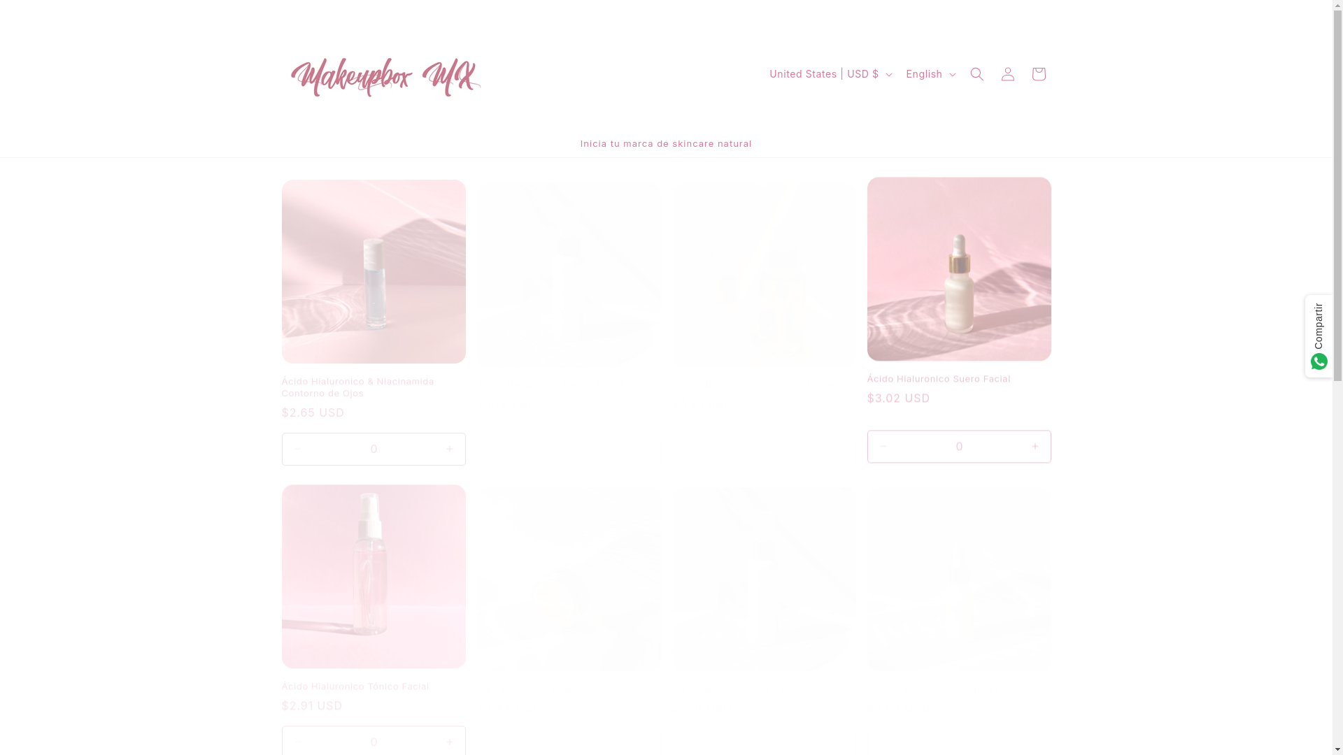 website screenshot of https://makeupboxmx.com/