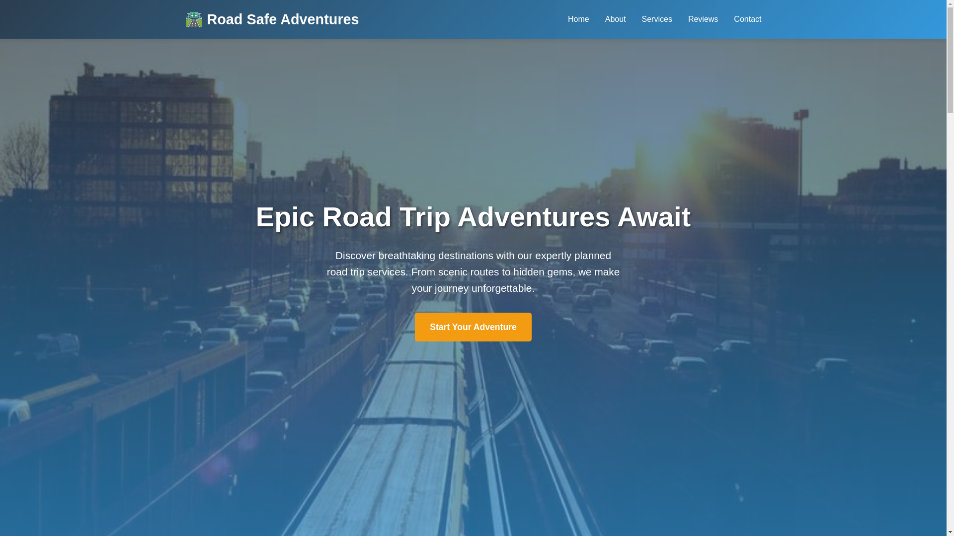 website screenshot of https://roadsafeadventures.click/
