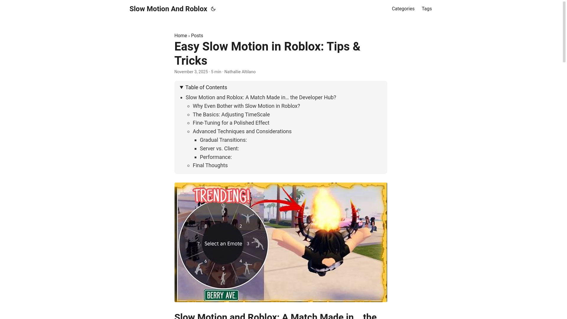 website screenshot of https://slow-motion-and-roblox.pages.dev/