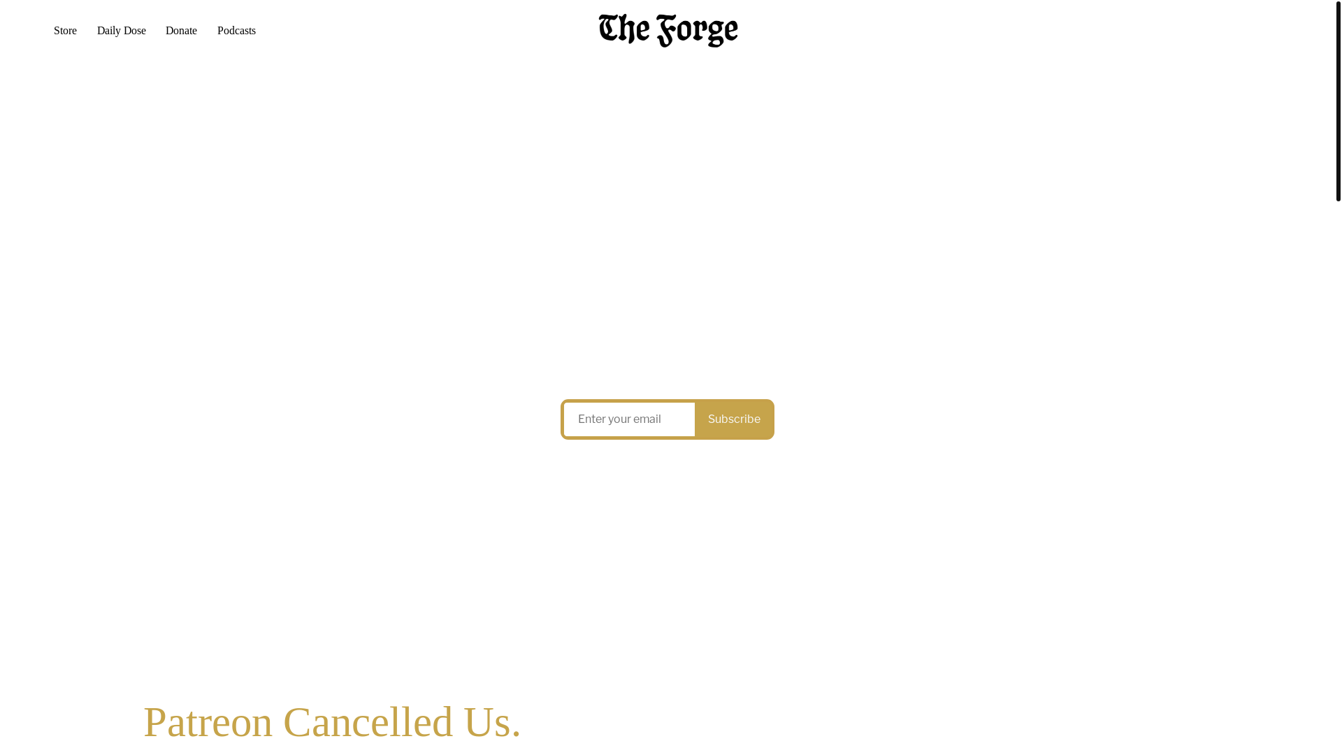 website screenshot of https://godsaveamerica.cc/
