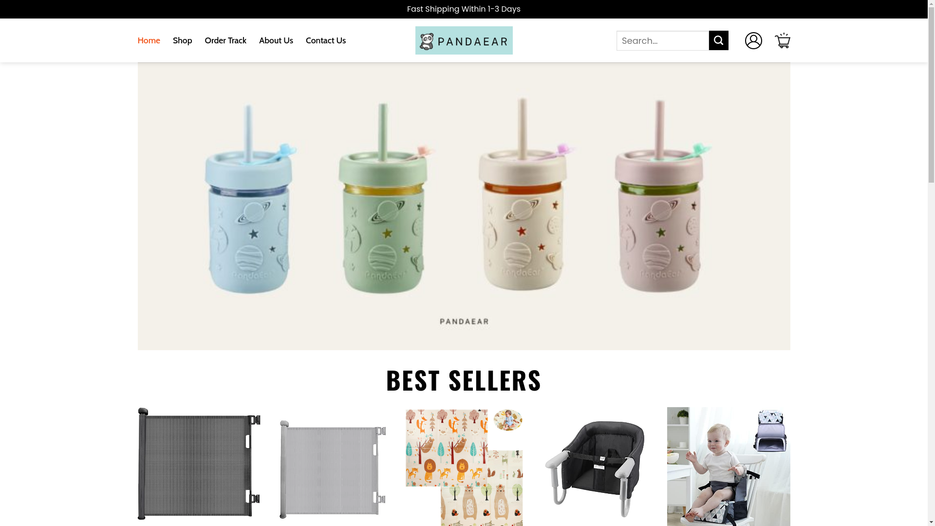 website screenshot of https://toppandaear.shop/