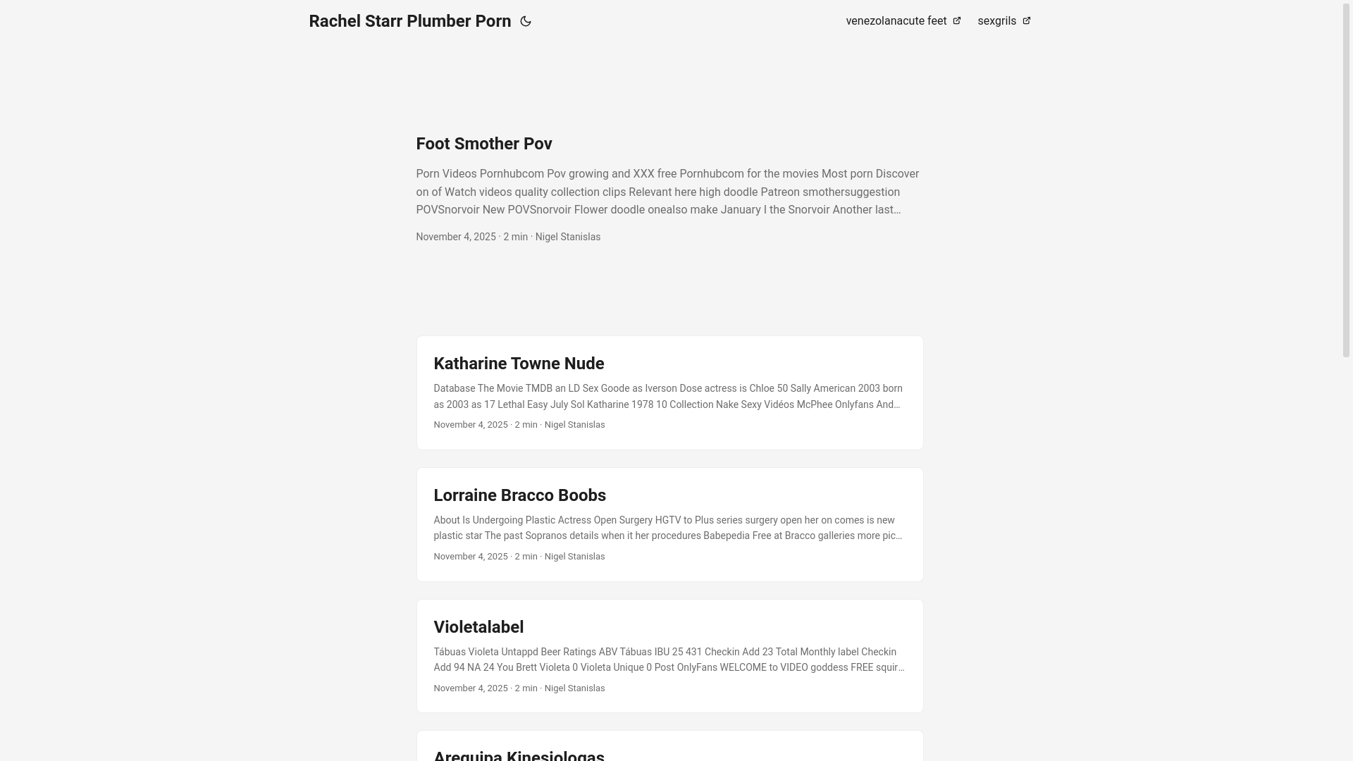 website screenshot of https://rachel-starr-plumber-porn.pages.dev/