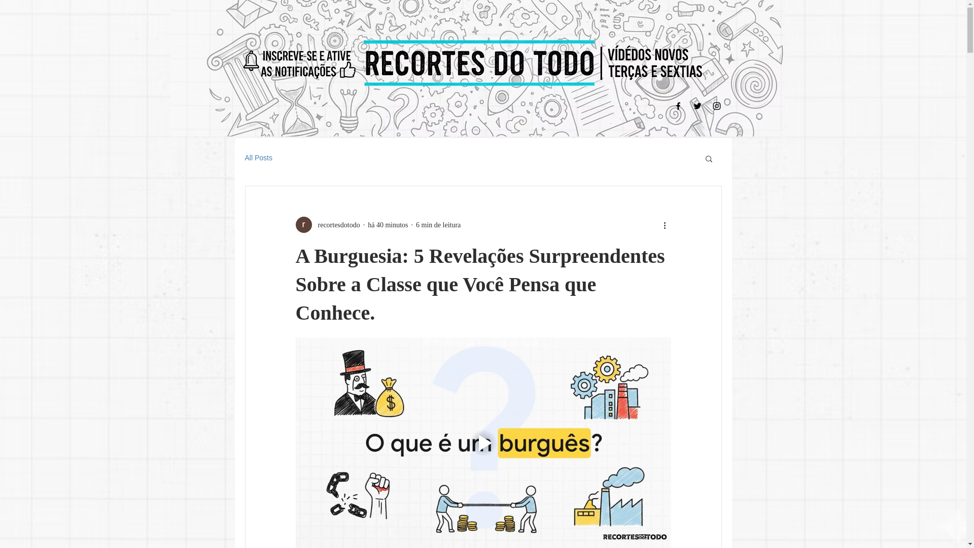website screenshot of https://recortesdotodo.com/