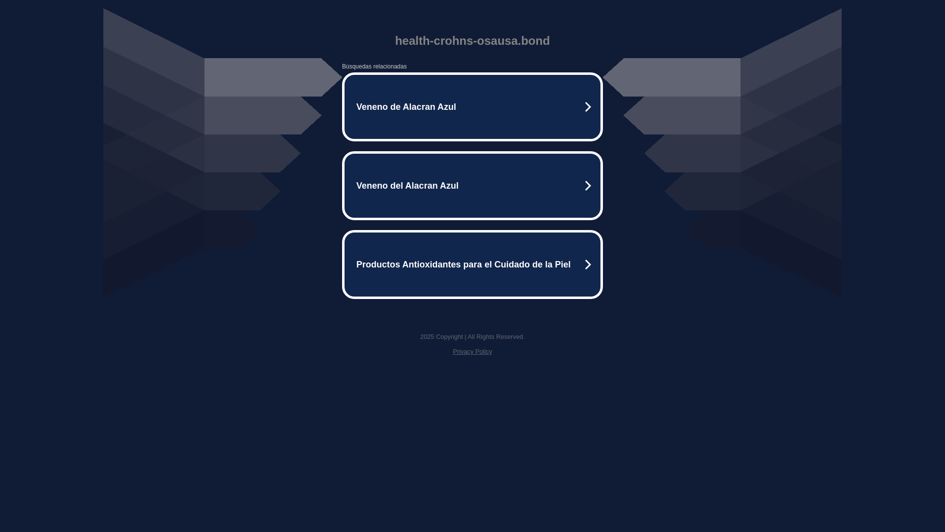 website screenshot of https://health-crohns-osausa.bond/
