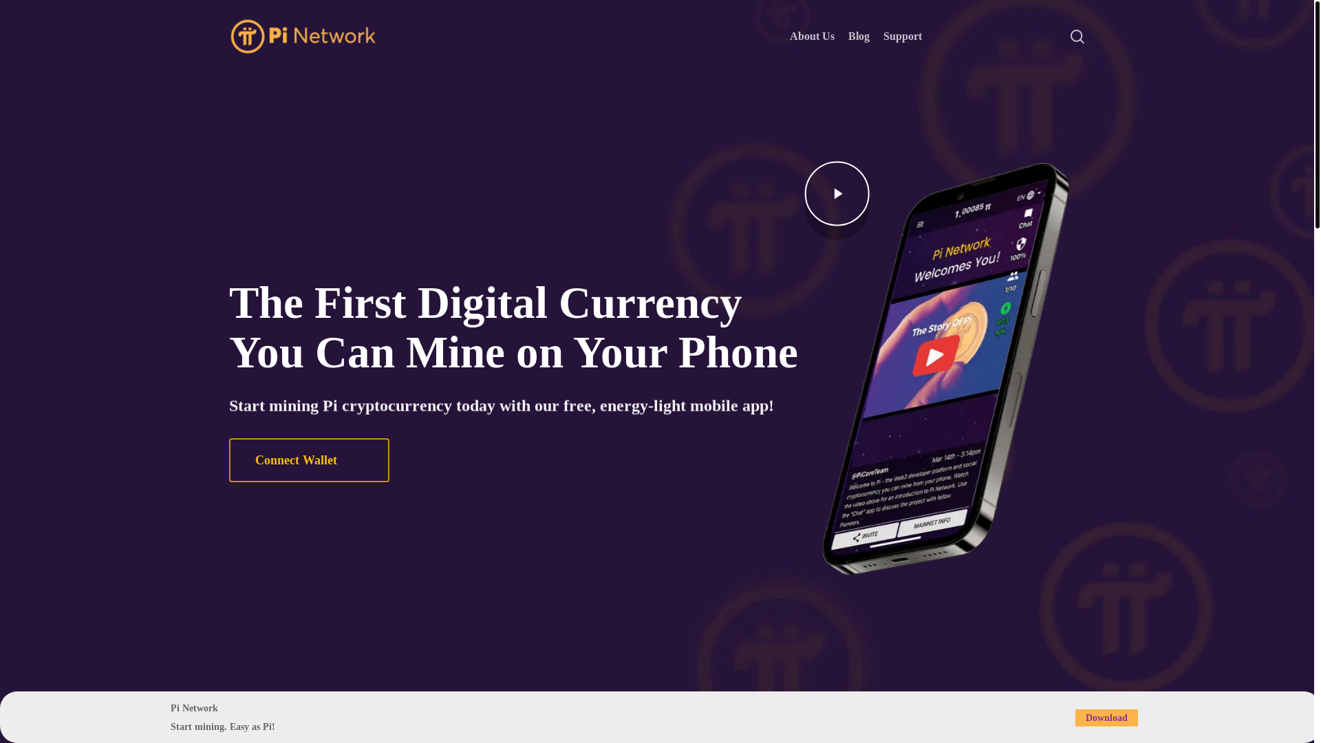 website screenshot of https://rectify-pinetwork.pages.dev/