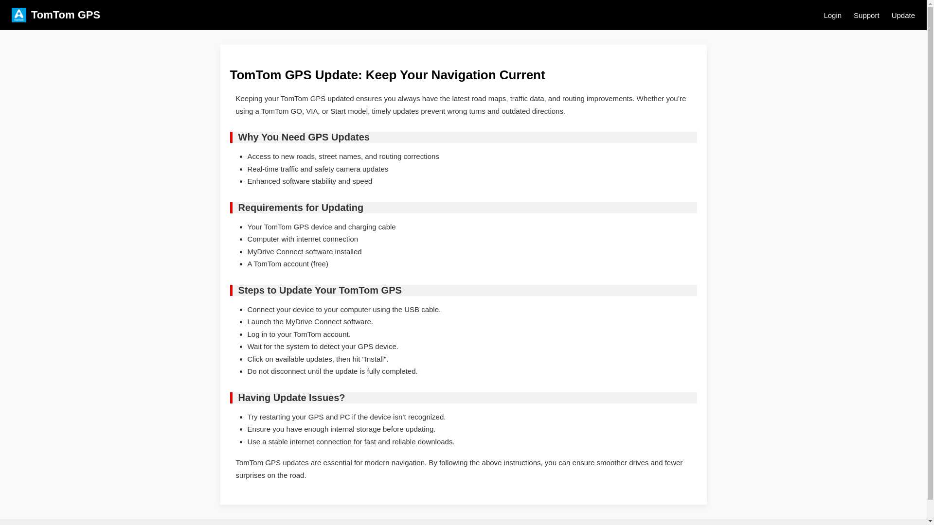 website screenshot of https://tomtom-rider-550-update.pages.dev/
