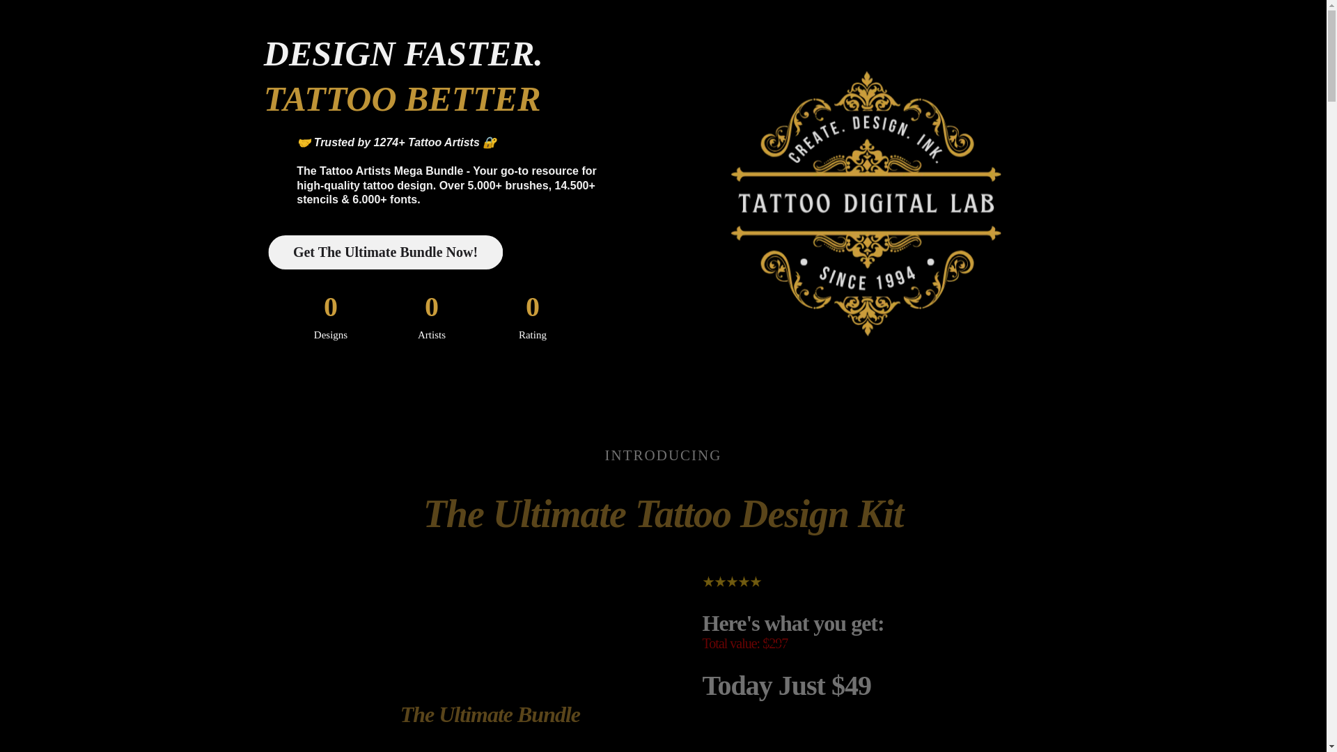 website screenshot of https://tattoodigitallab.com/