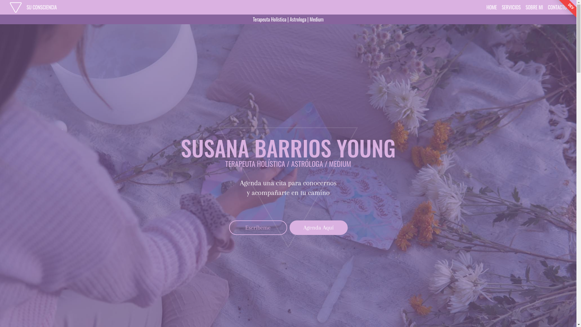 website screenshot of https://suconsciencia-staging.pages.dev/
