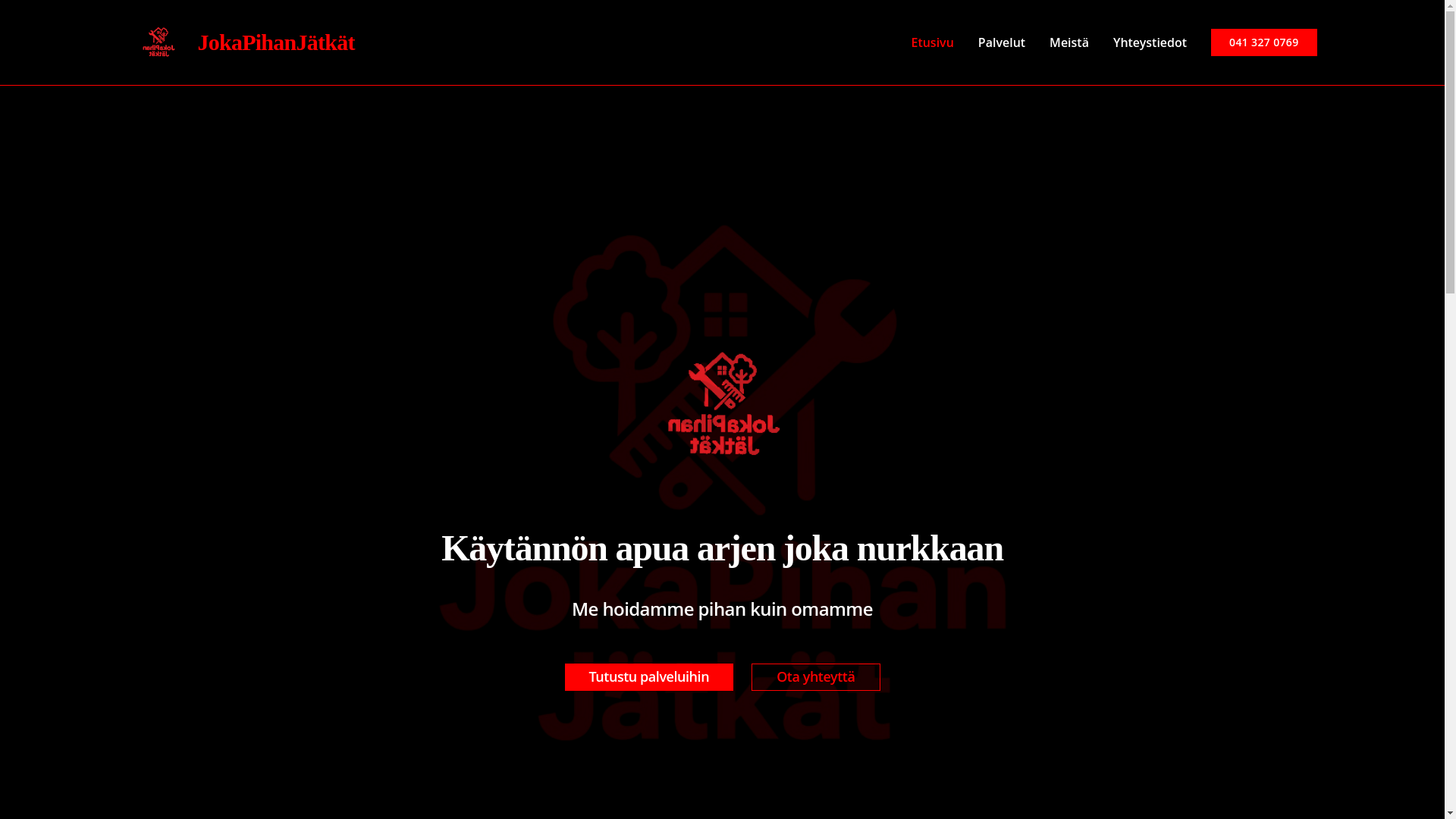website screenshot of https://jokapihanjatkat.com/