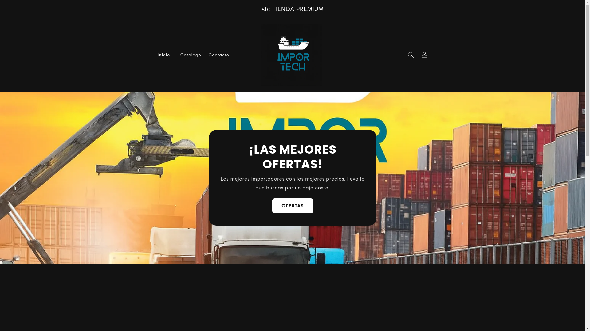 website screenshot of https://importech.us/