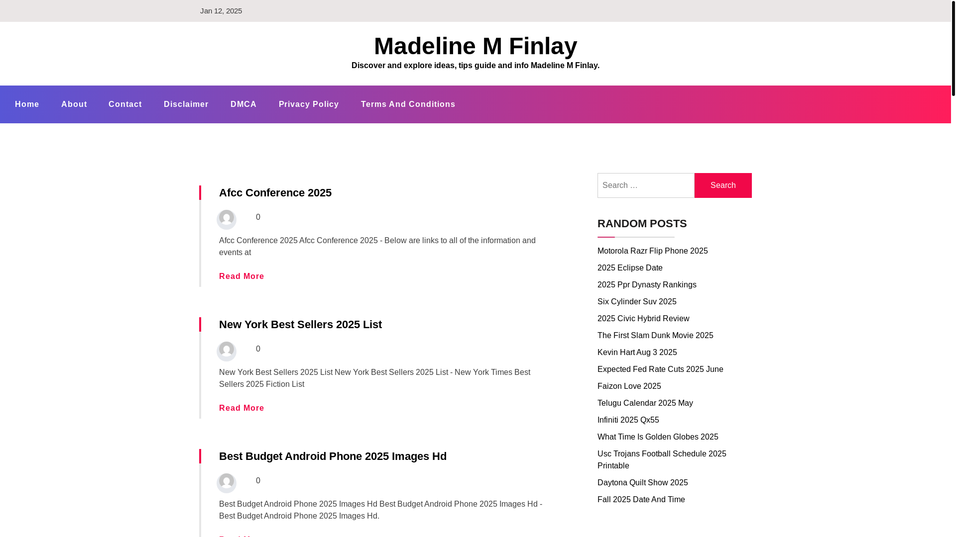website screenshot of https://madelinemfinlay.pages.dev/