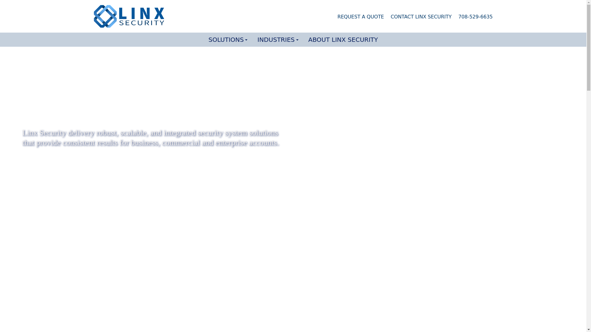 website screenshot of https://linxsecurityapp.com/