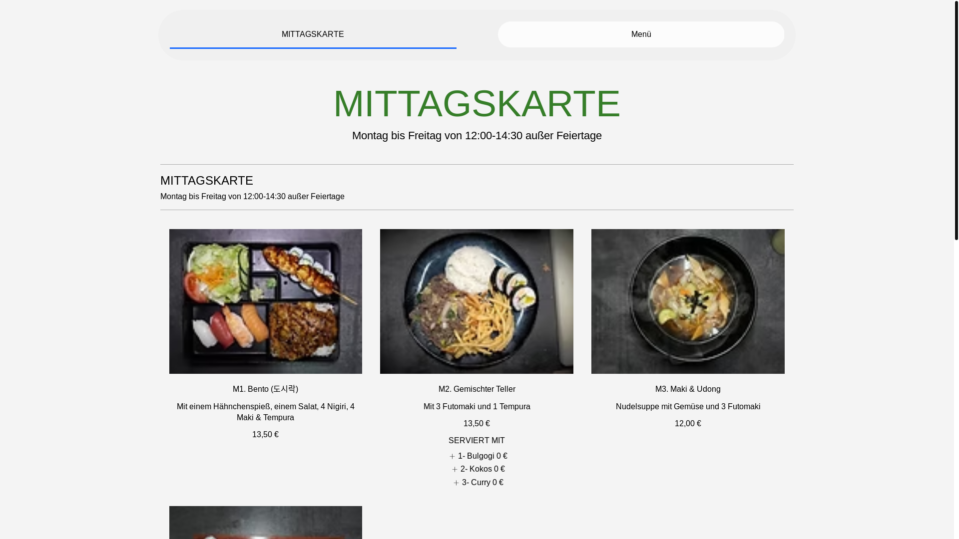 website screenshot of https://mainzdomo.de/