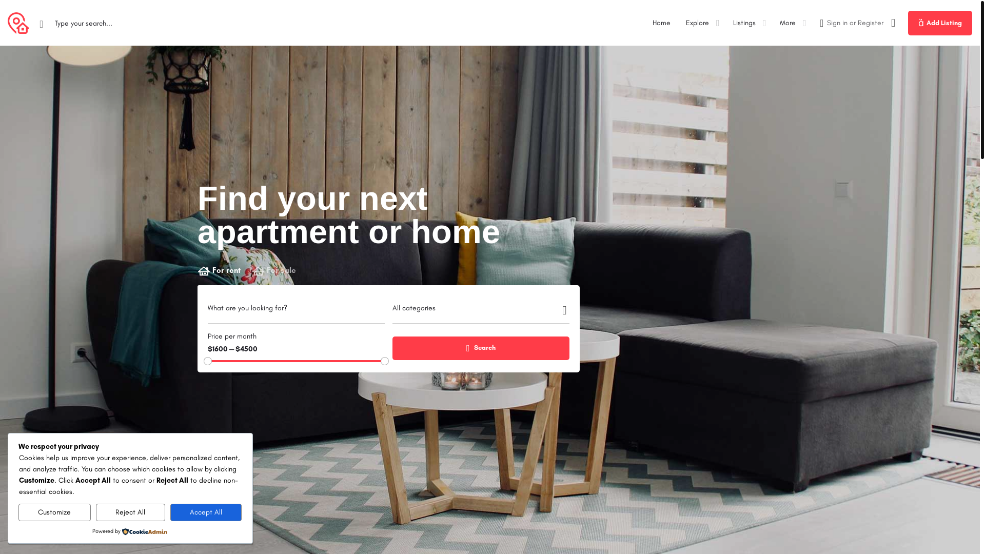website screenshot of https://mzansisalons.co.za/