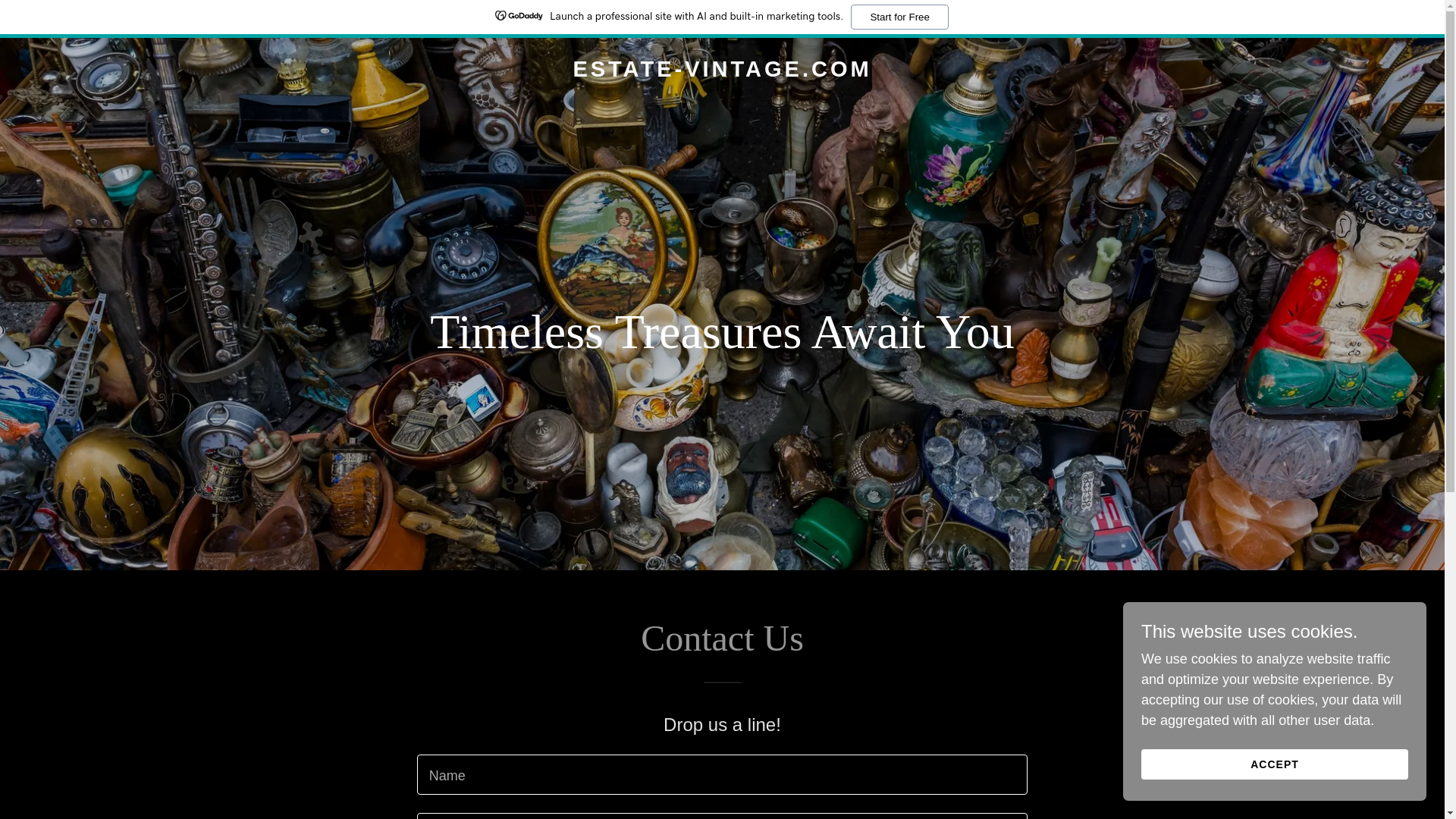 website screenshot of https://estate-vintage.com/