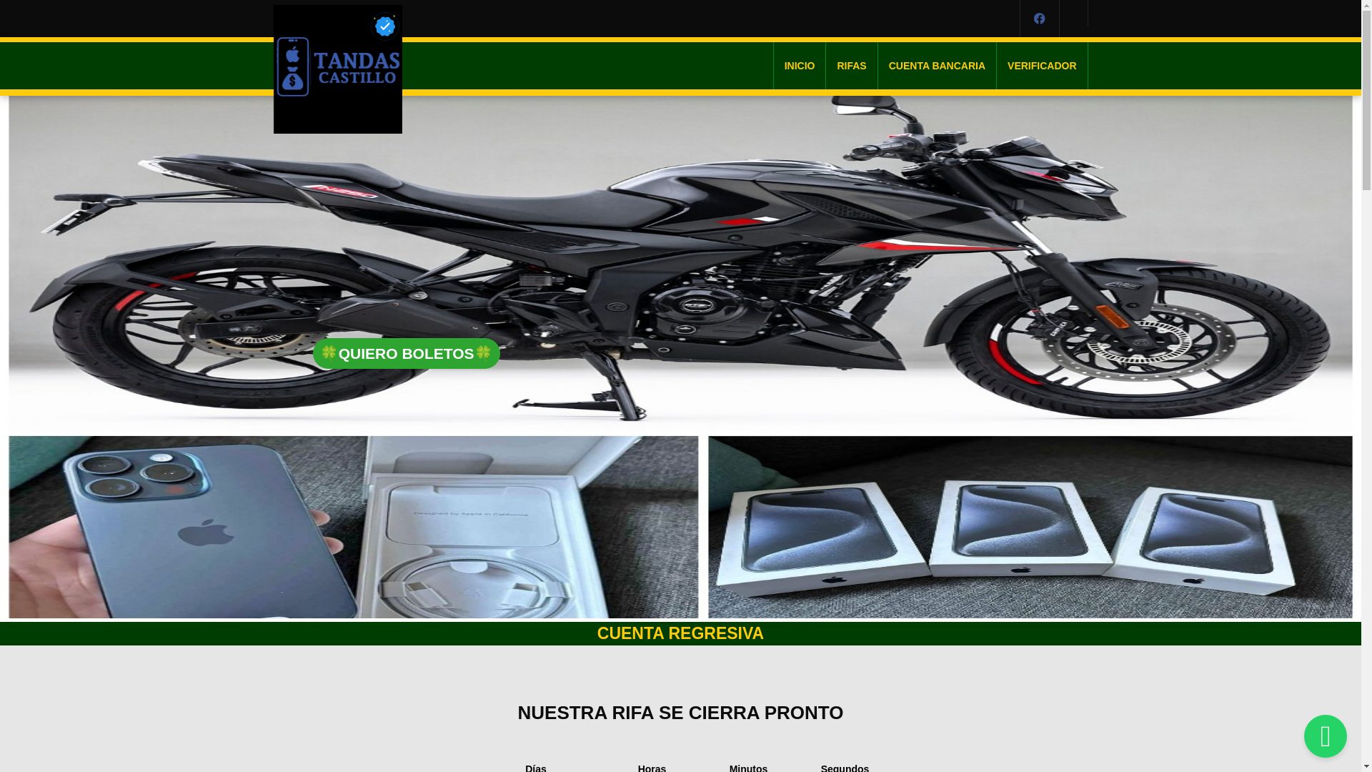 website screenshot of https://rifastandascastillo.com/