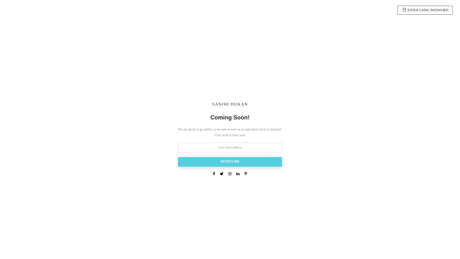 website screenshot of https://sanjhidukan.pk/