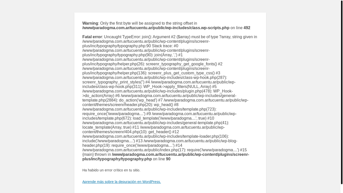 website screenshot of https://tucuentu.ar/