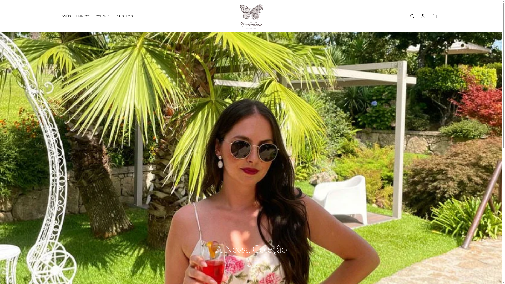 website screenshot of https://borboletashop.com/