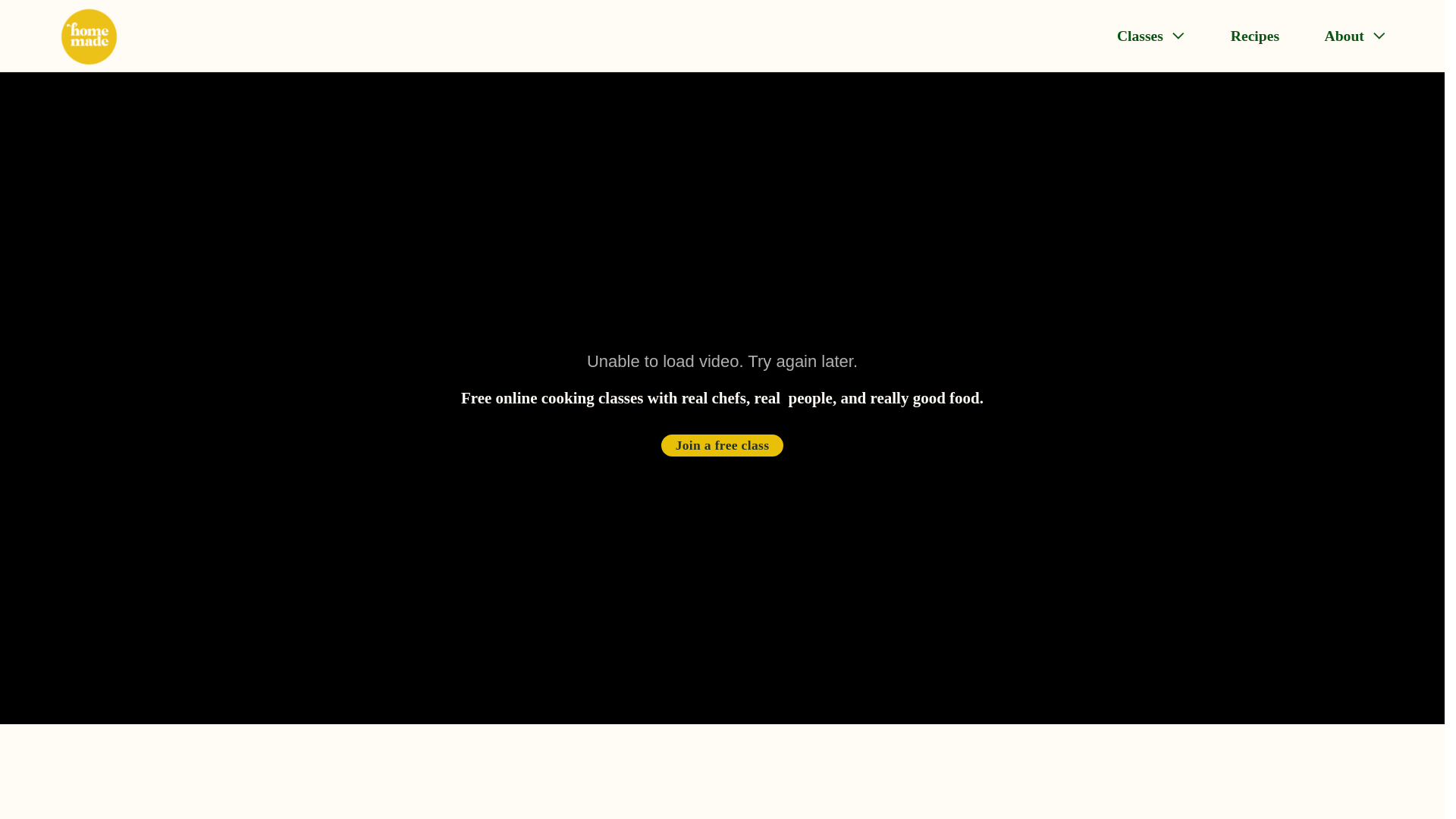 website screenshot of https://jointrywithhomemade.com/