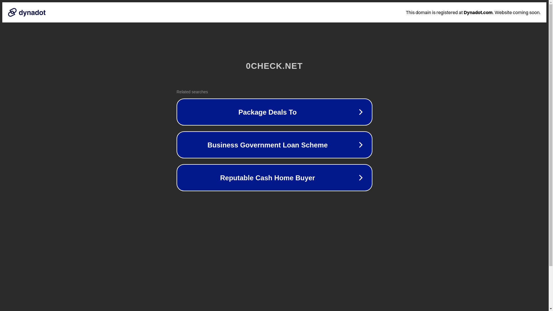 website screenshot of https://0check.net/