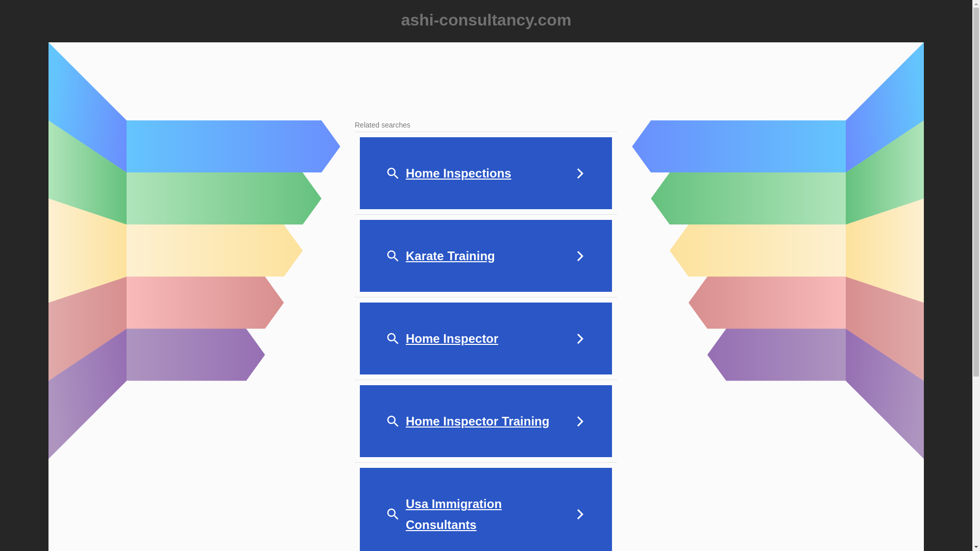 website screenshot of https://ashi-consultancy.com/