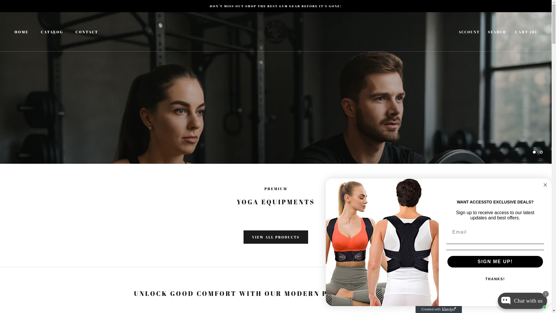 website screenshot of https://forgefit.com.mx/