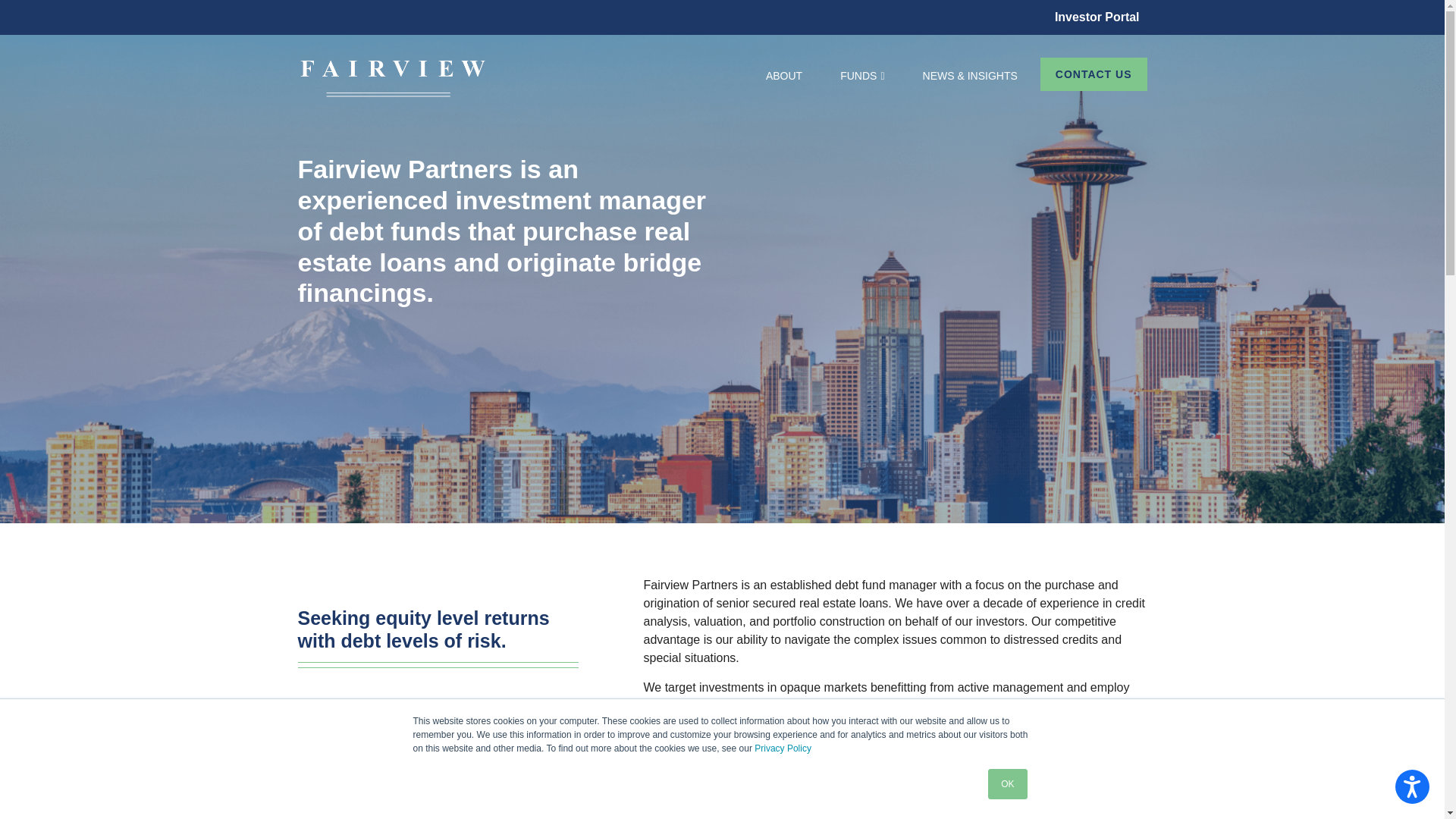 website screenshot of http://www.fairview-partners.com/