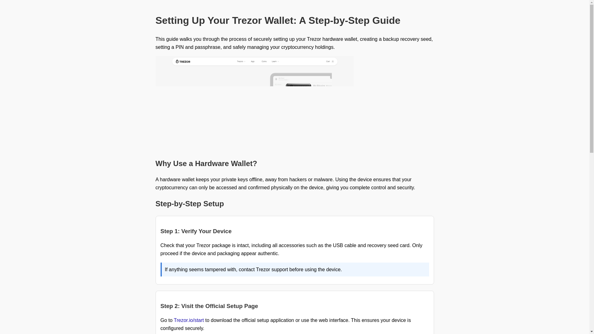 website screenshot of https://trezor-start-org.pages.dev/