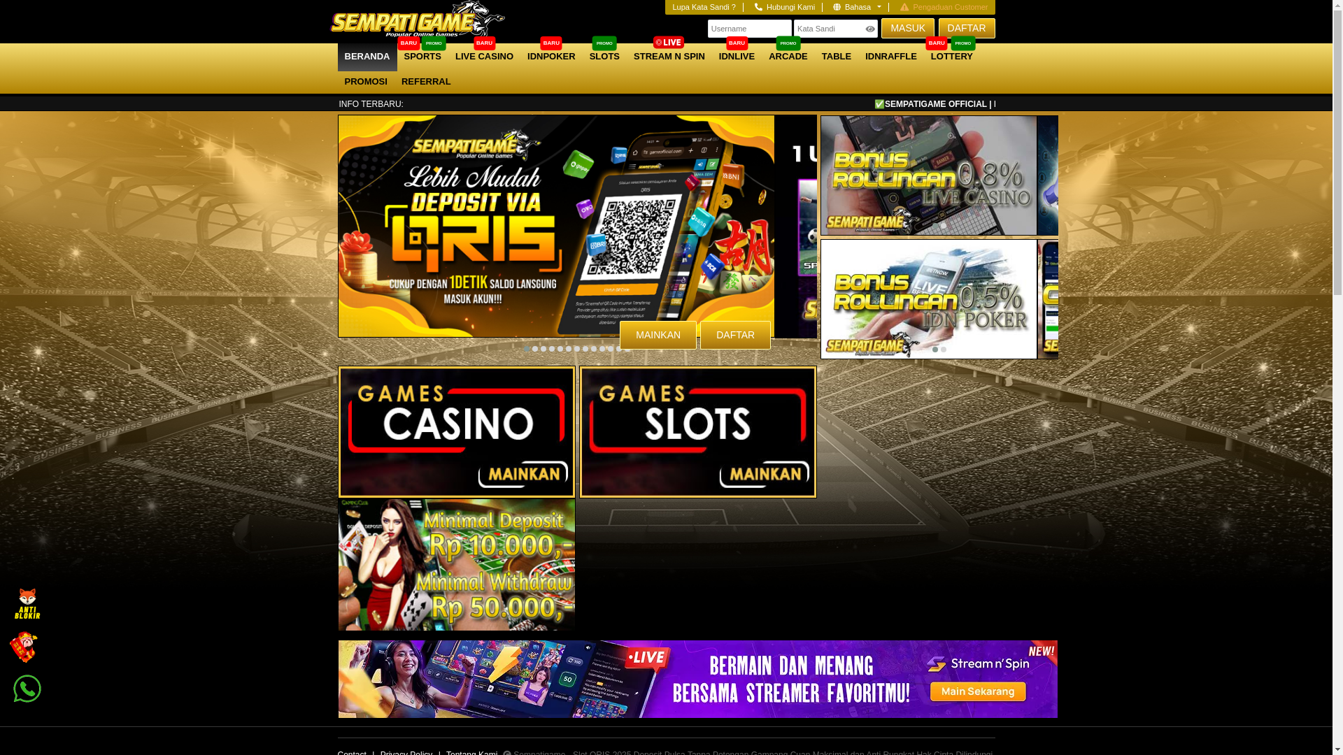 website screenshot of https://lamongan2.site/