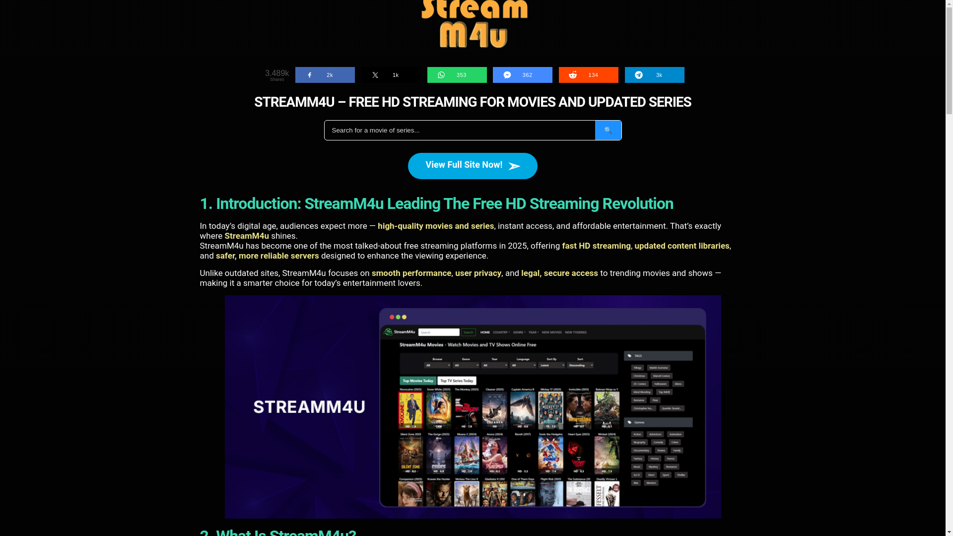 website screenshot of https://streamm4u-tv-cv.pages.dev/