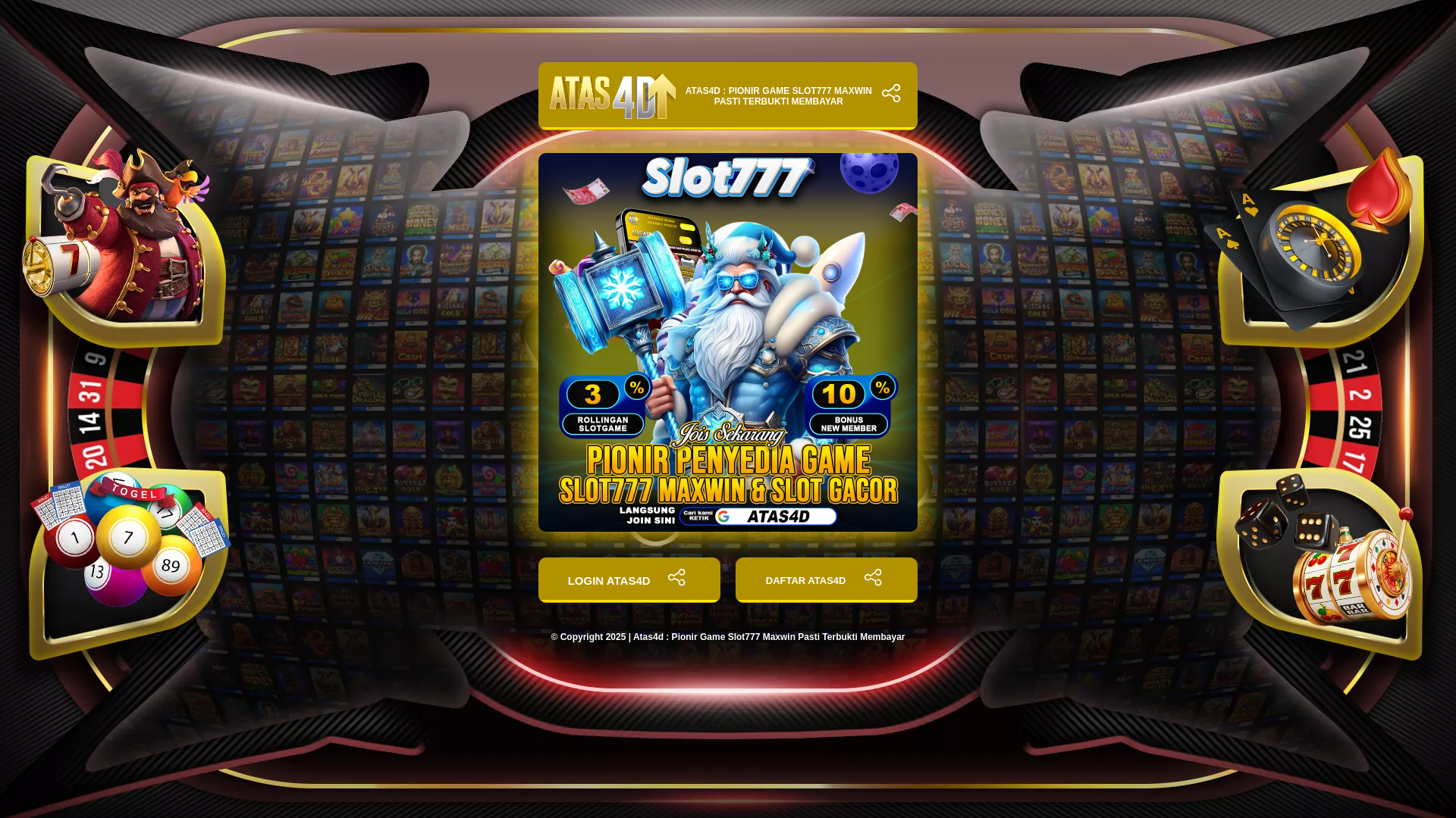 website screenshot of https://alternatif-slot777maxwin.pages.dev/