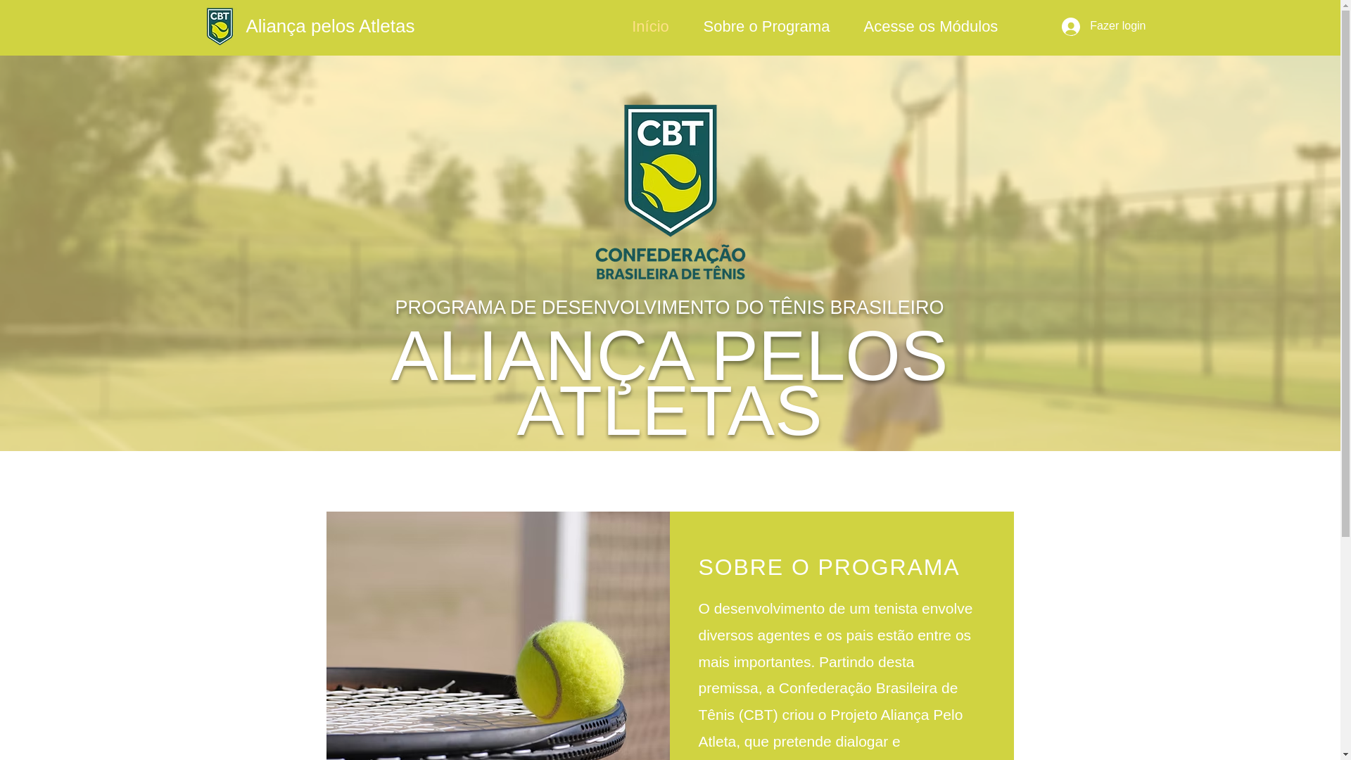 website screenshot of https://aliancapelosatletas.com/
