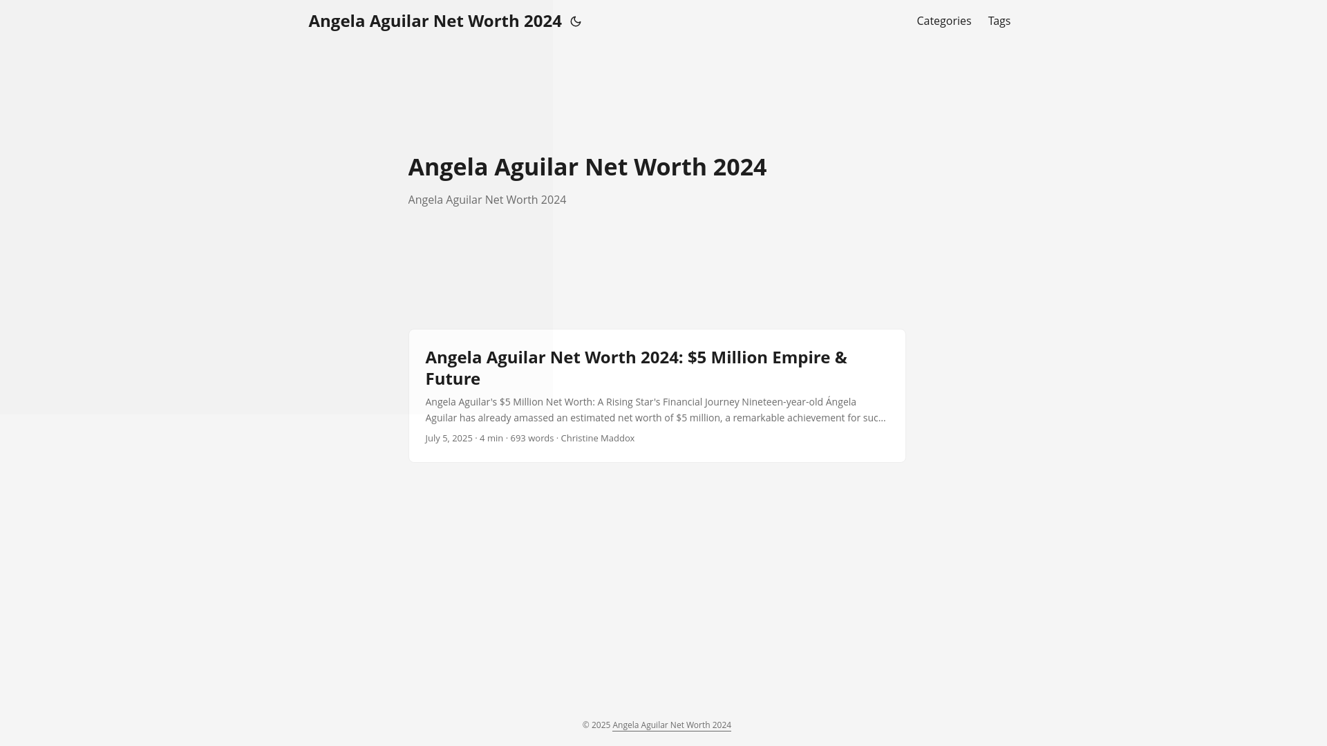 website screenshot of https://angela-aguilar-net-worth-2024.pages.dev/
