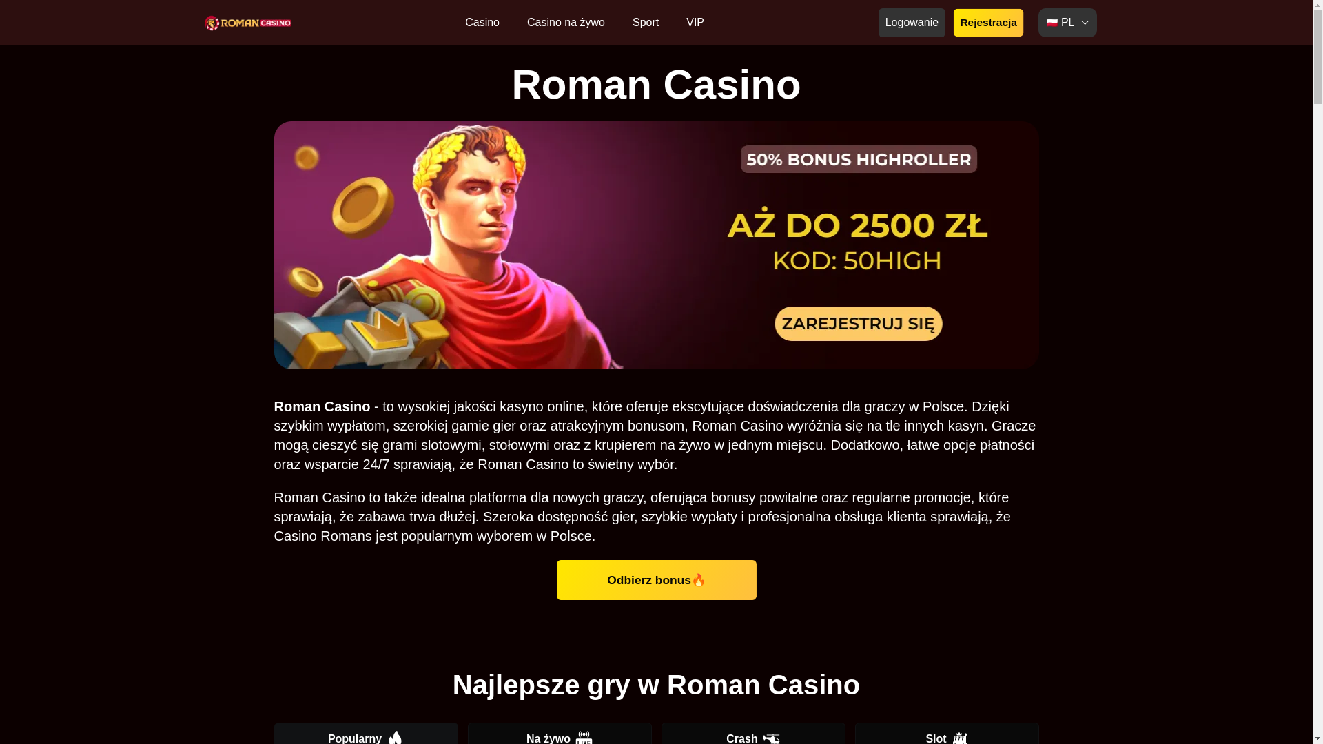 website screenshot of https://romancasino-pl-4709.pages.dev/