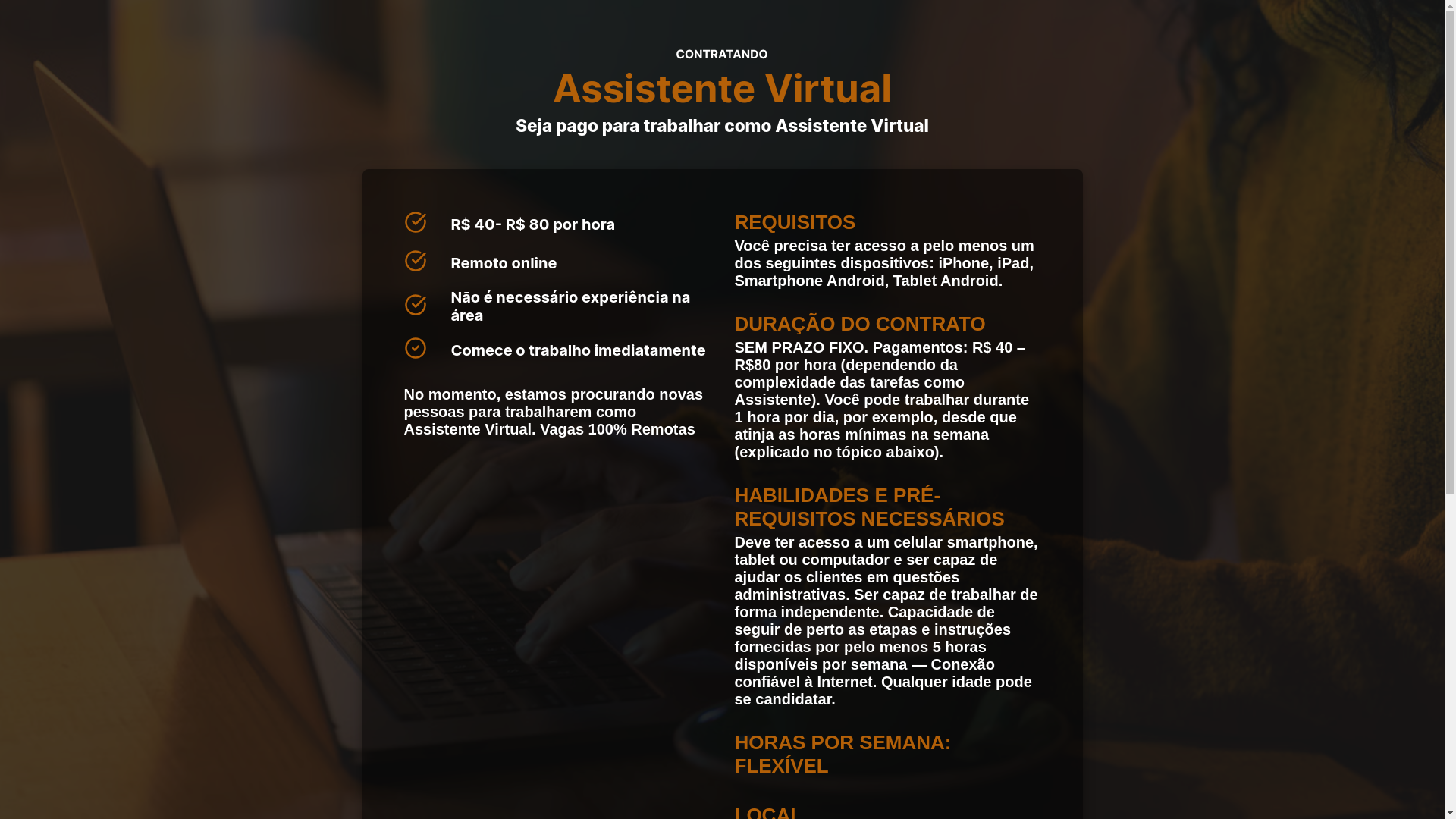 website screenshot of https://assistentevirtualk.com/
