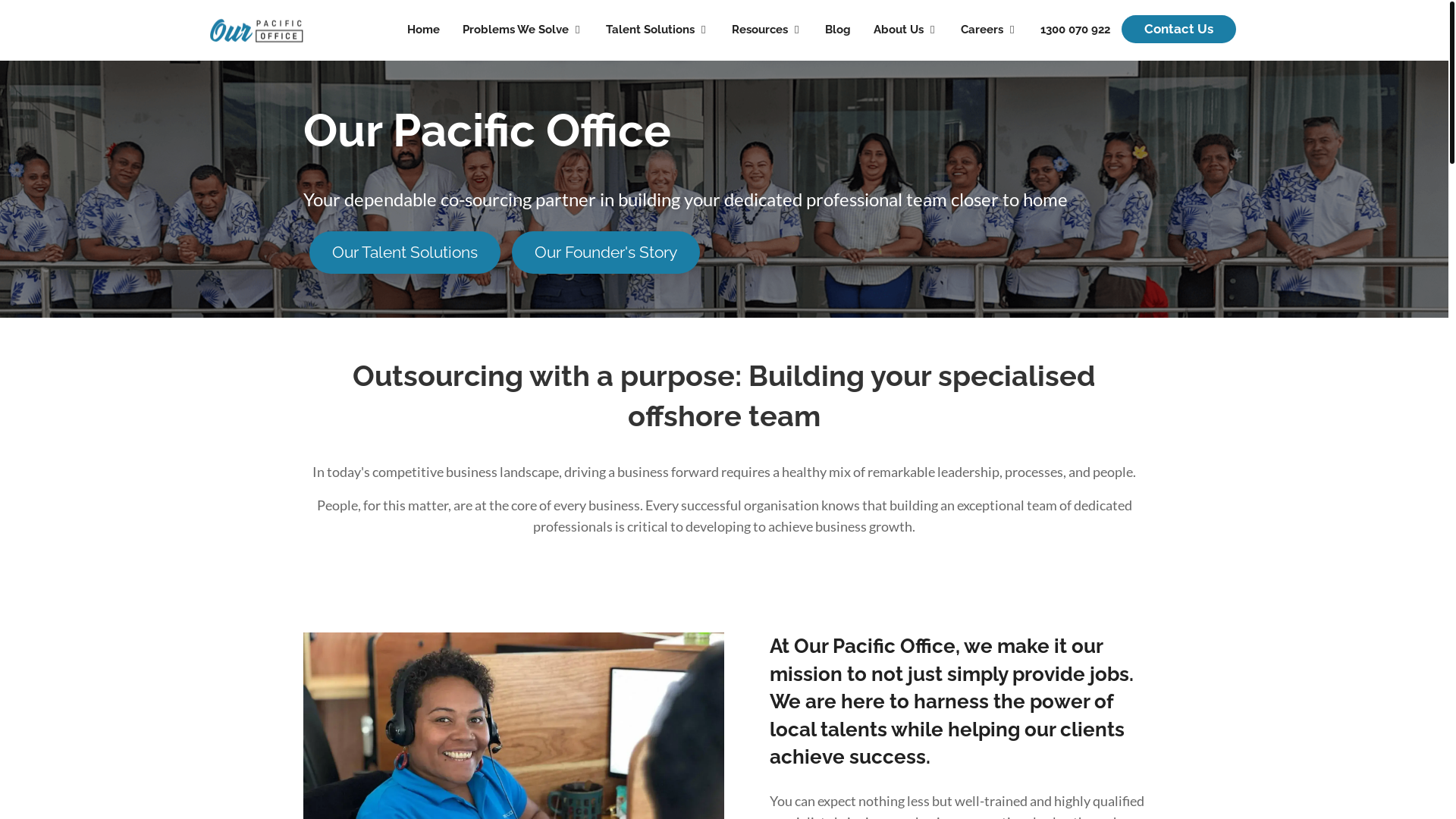 website screenshot of https://pacificofficeio.com/