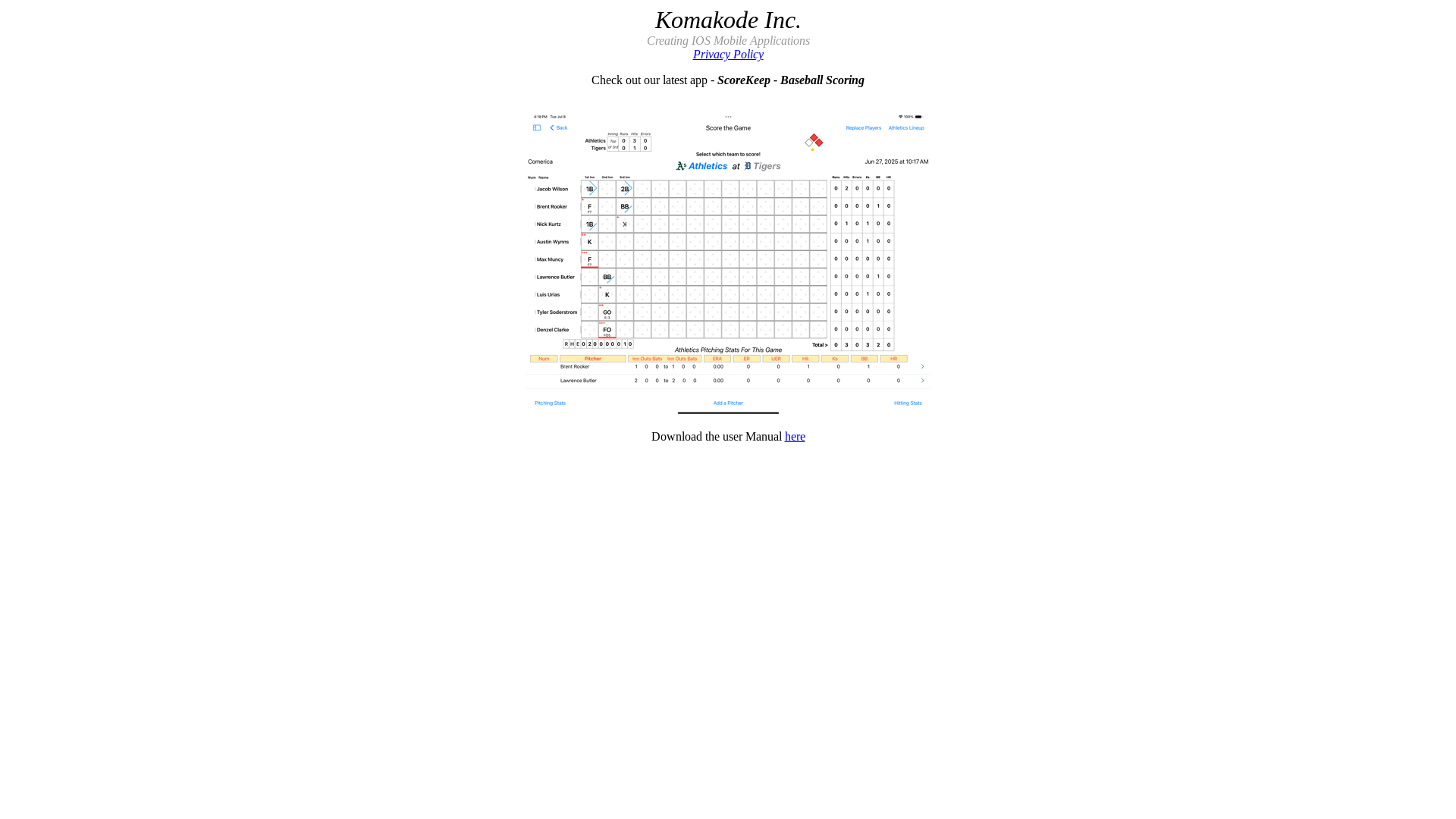 website screenshot of https://scorekeep2.pages.dev/