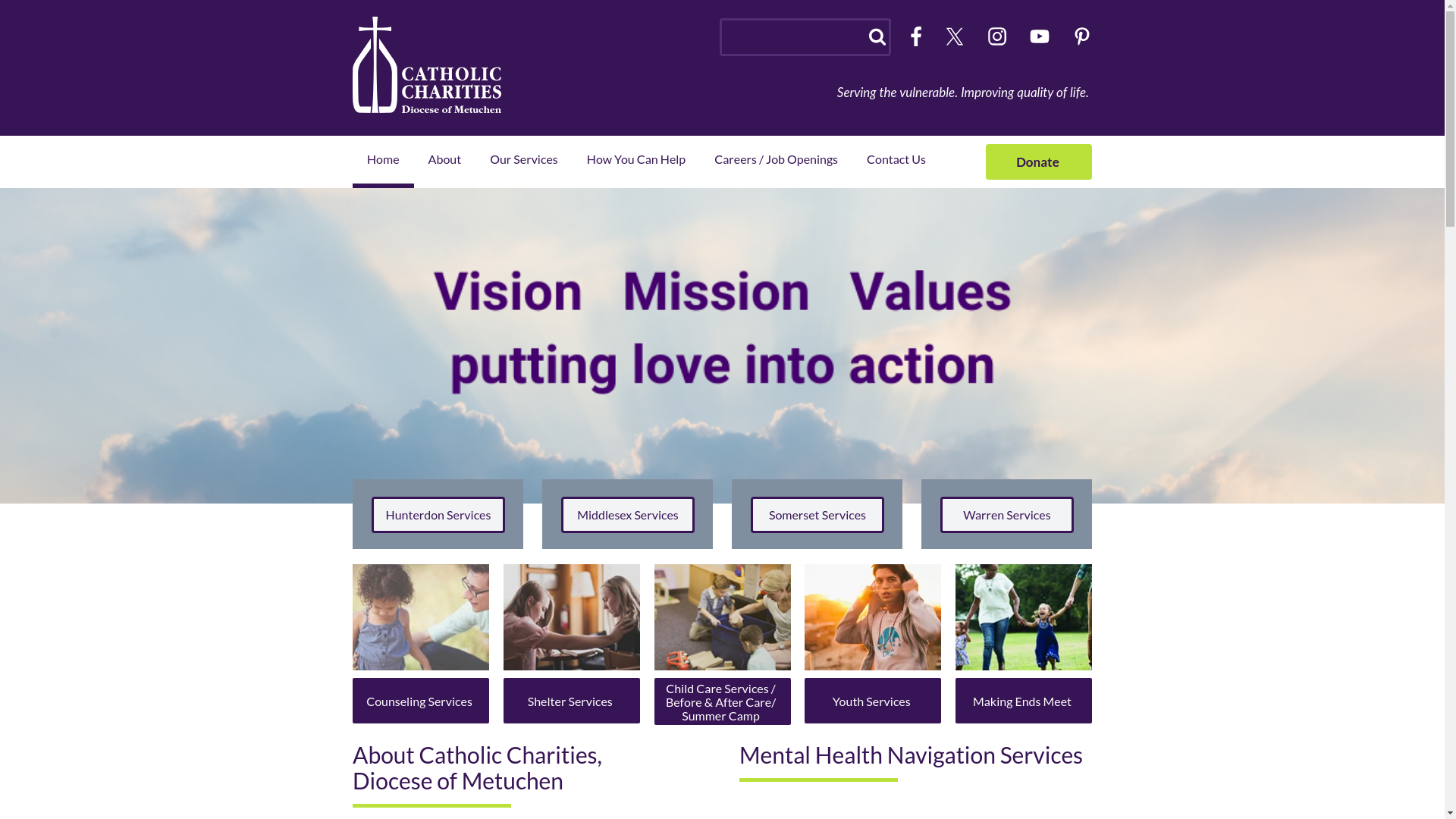 website screenshot of https://ccdom.org/