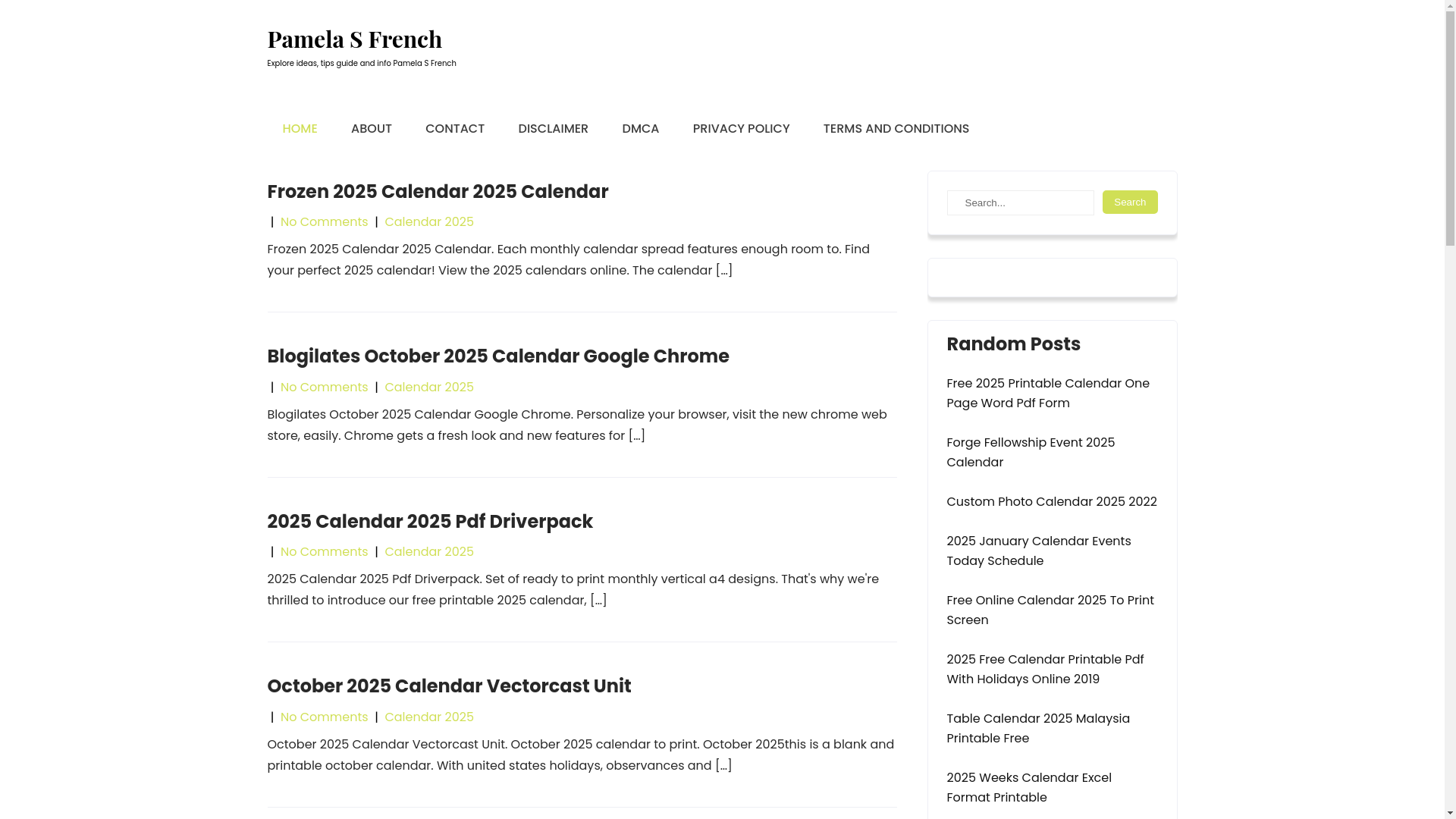 website screenshot of https://pamelasfrenchj.pages.dev/