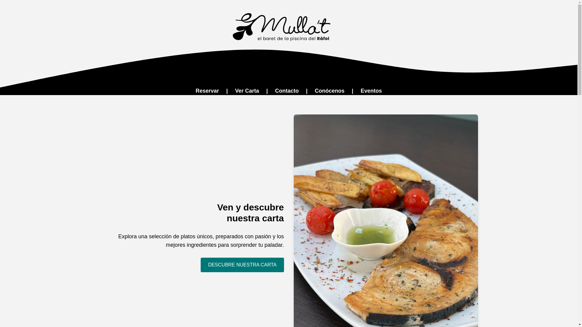 website screenshot of https://mullat-restaurante-8nrji.kinsta.page