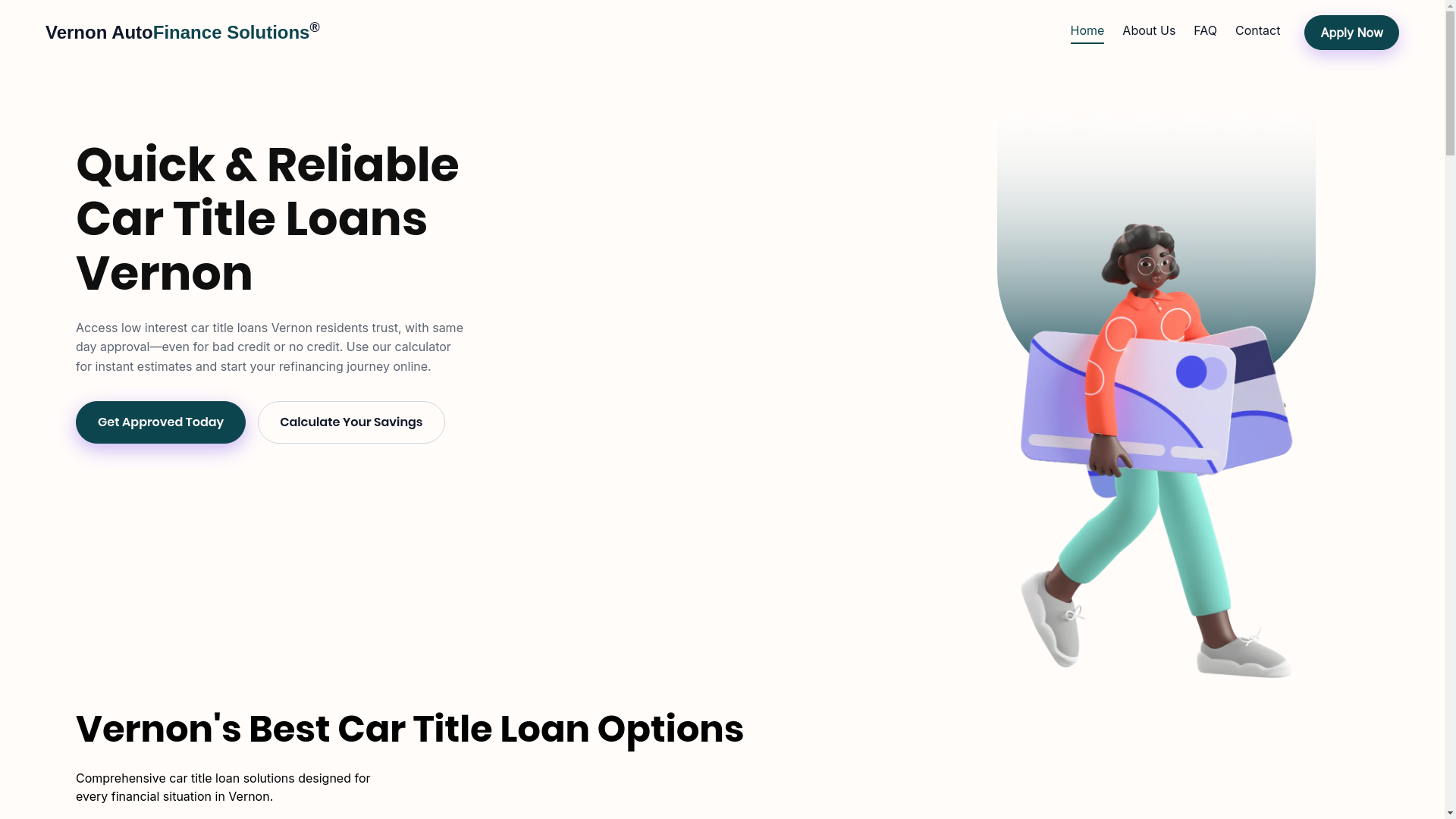 website screenshot of https://cartitleloansvernon-top.pages.dev/