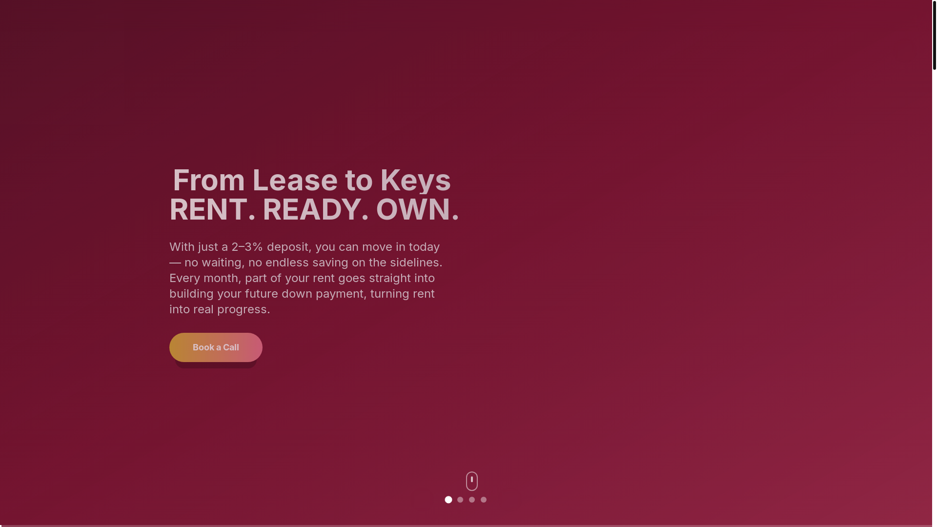 website screenshot of https://rentreadyown.pages.dev/