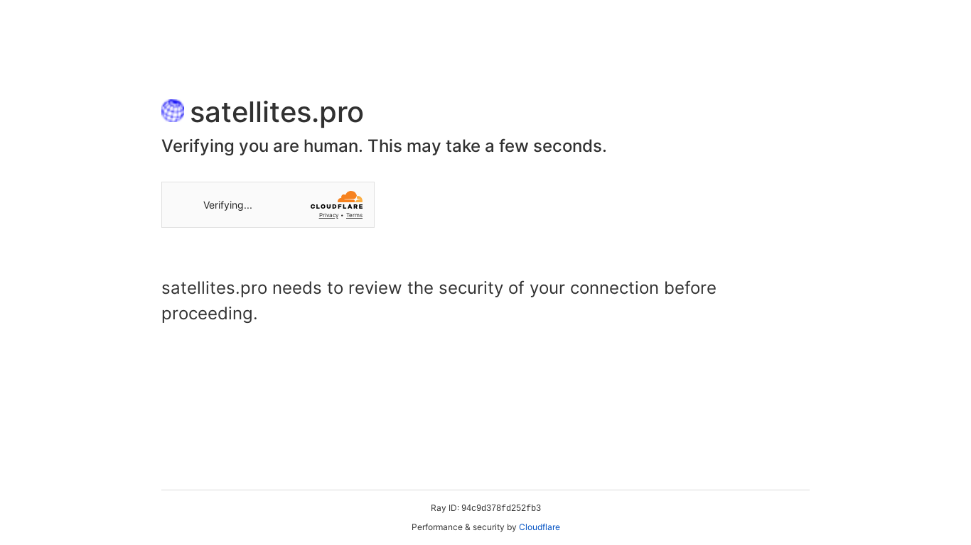 website screenshot of https://satellites.pro/Kehvo_map