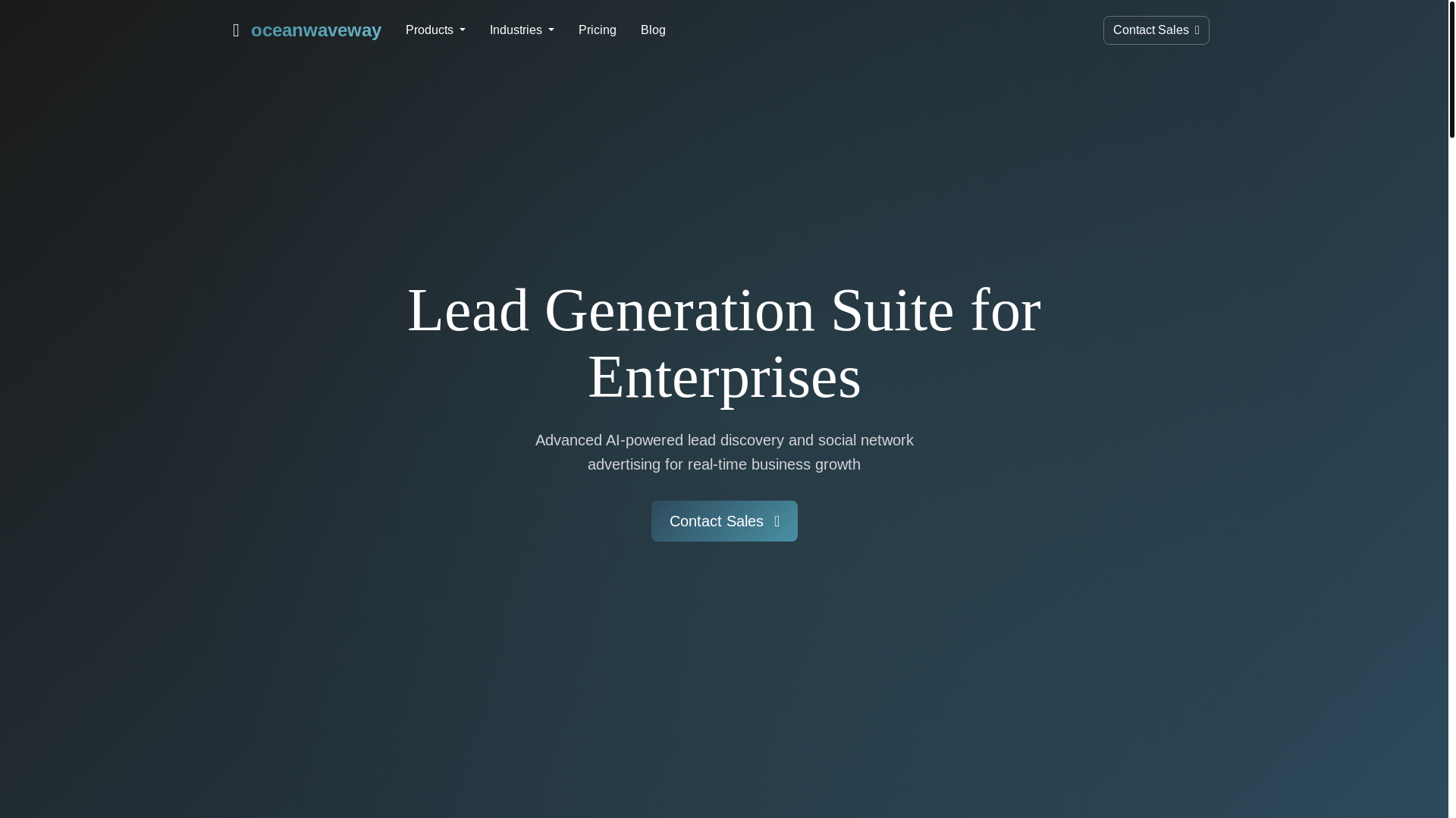 website screenshot of https://oceanwaveway.pages.dev/