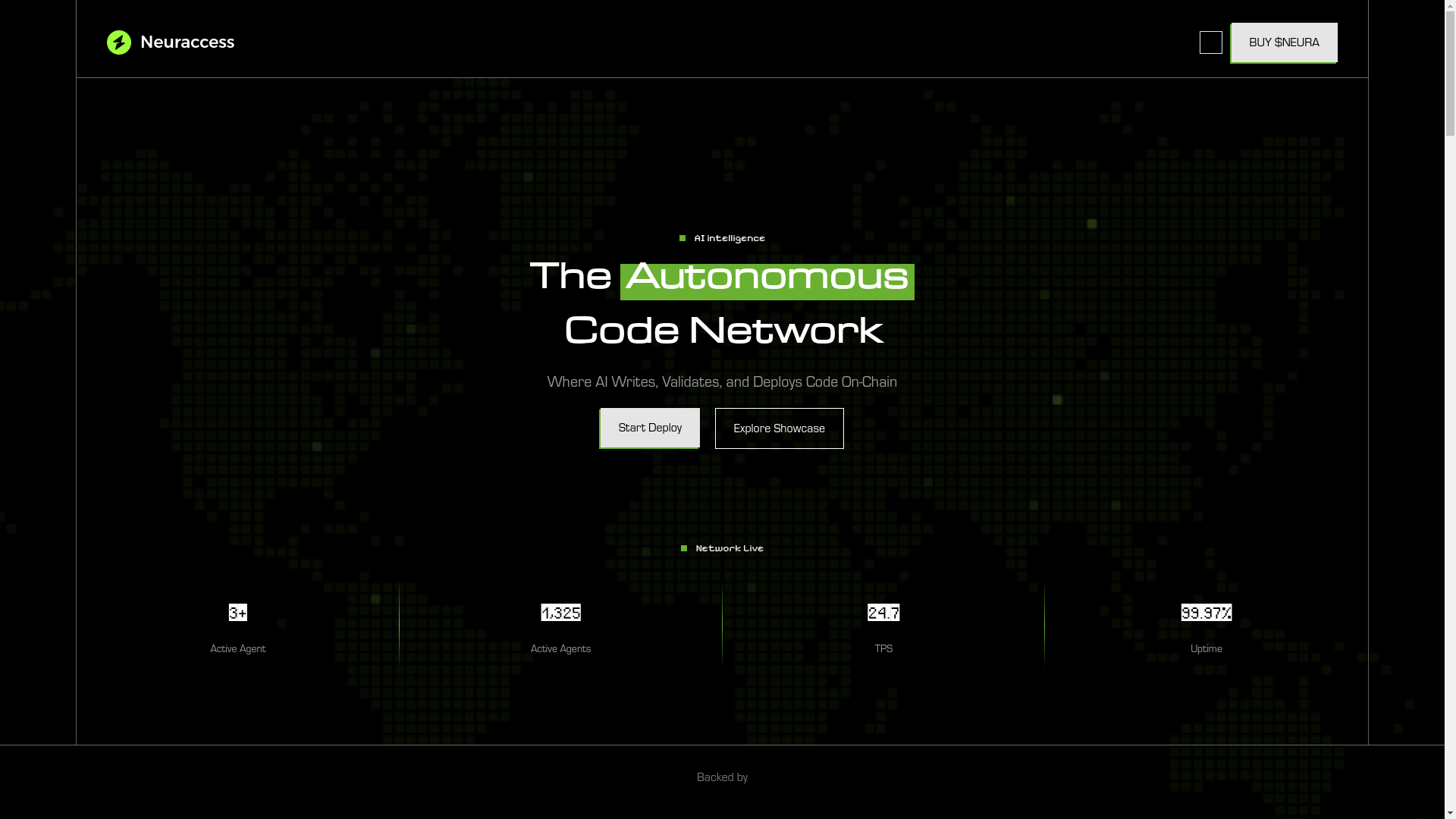 website screenshot of https://neuraccess.app/